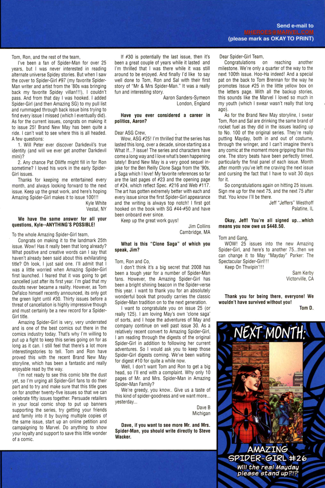 Read online Amazing Spider-Girl comic -  Issue #25 - 43