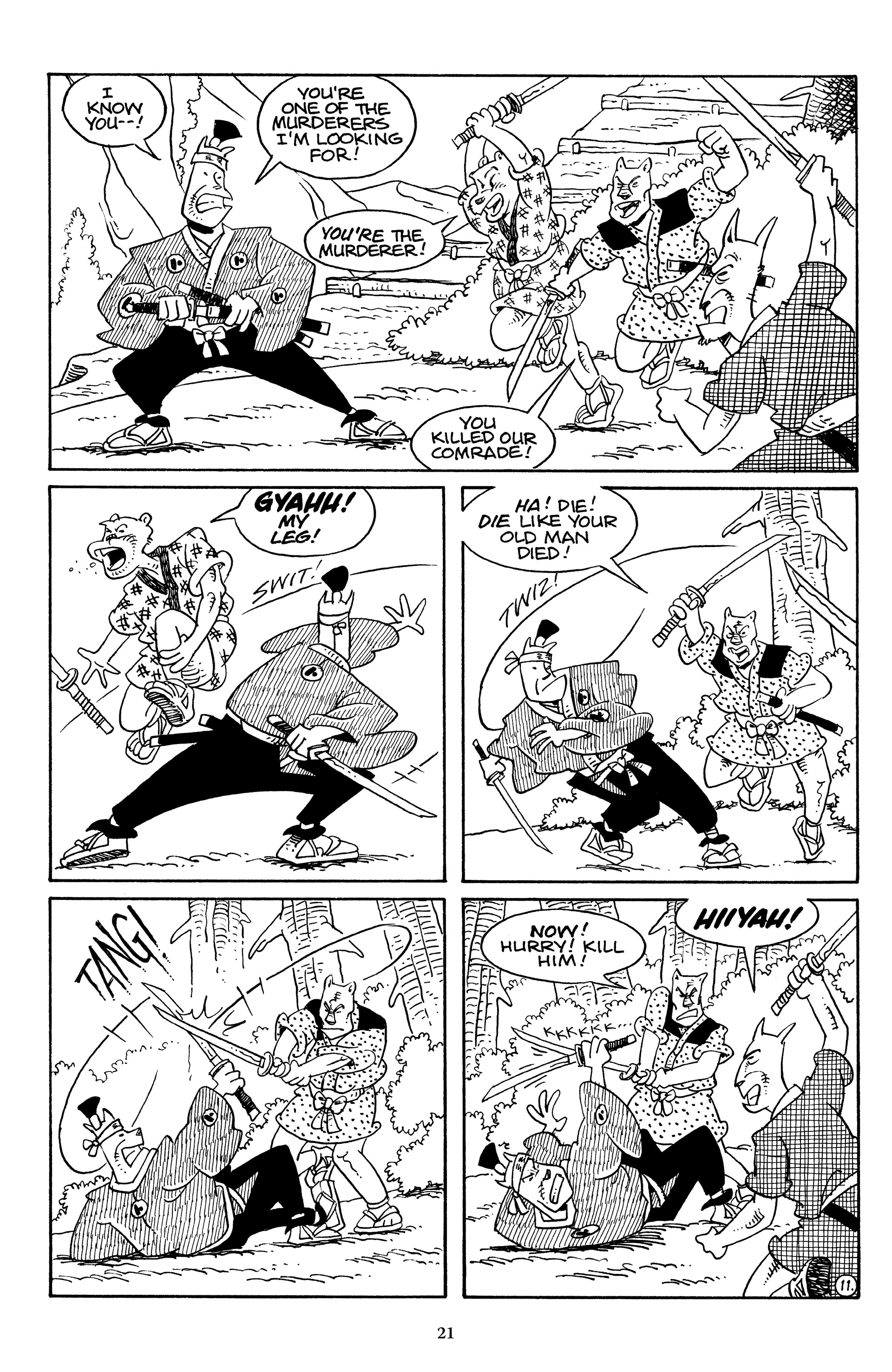 Read online The Usagi Yojimbo Saga (2021) comic -  Issue # TPB 4 (Part 1) - 21