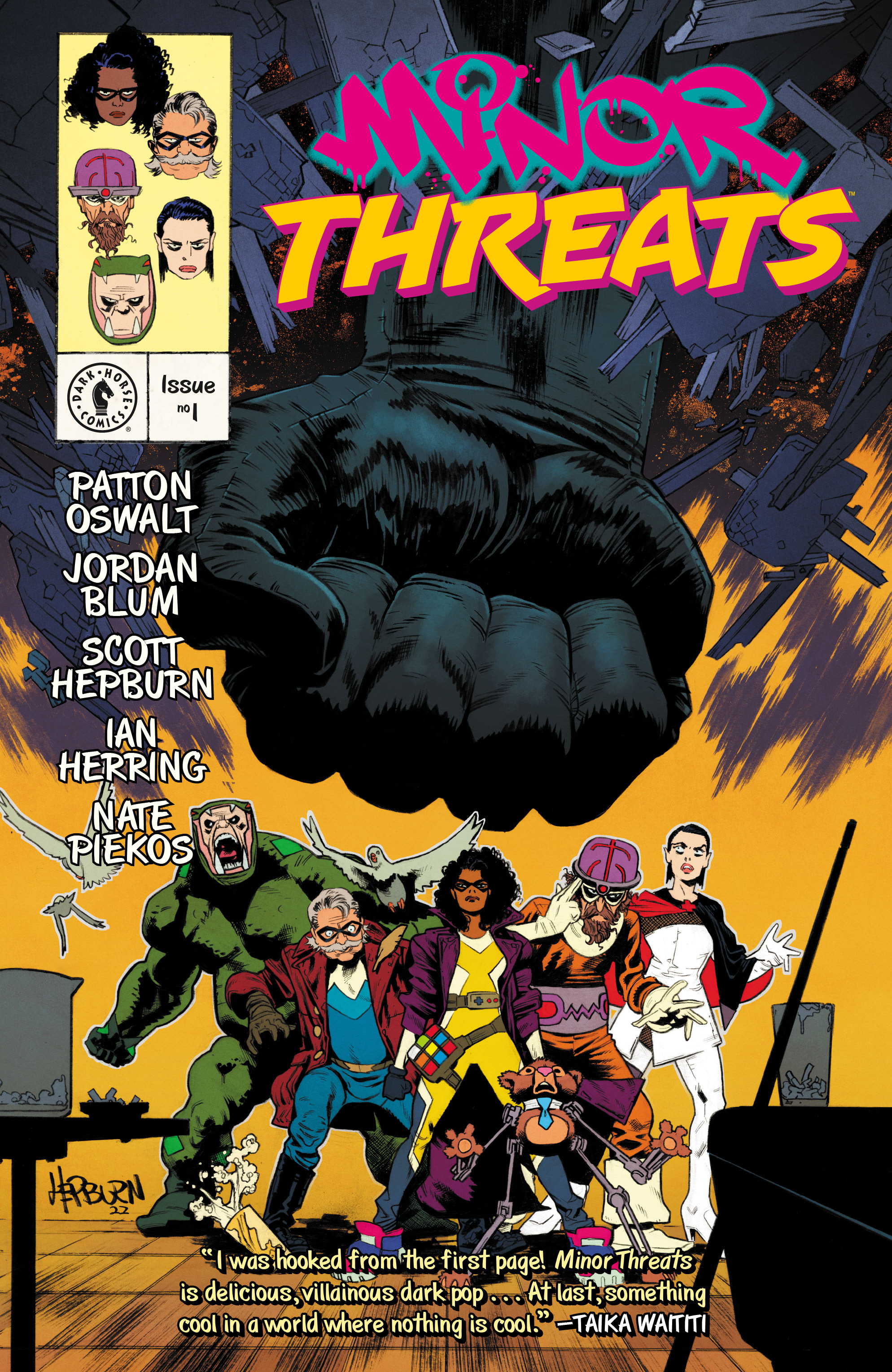 Read online Minor Threats comic -  Issue #1 - 1