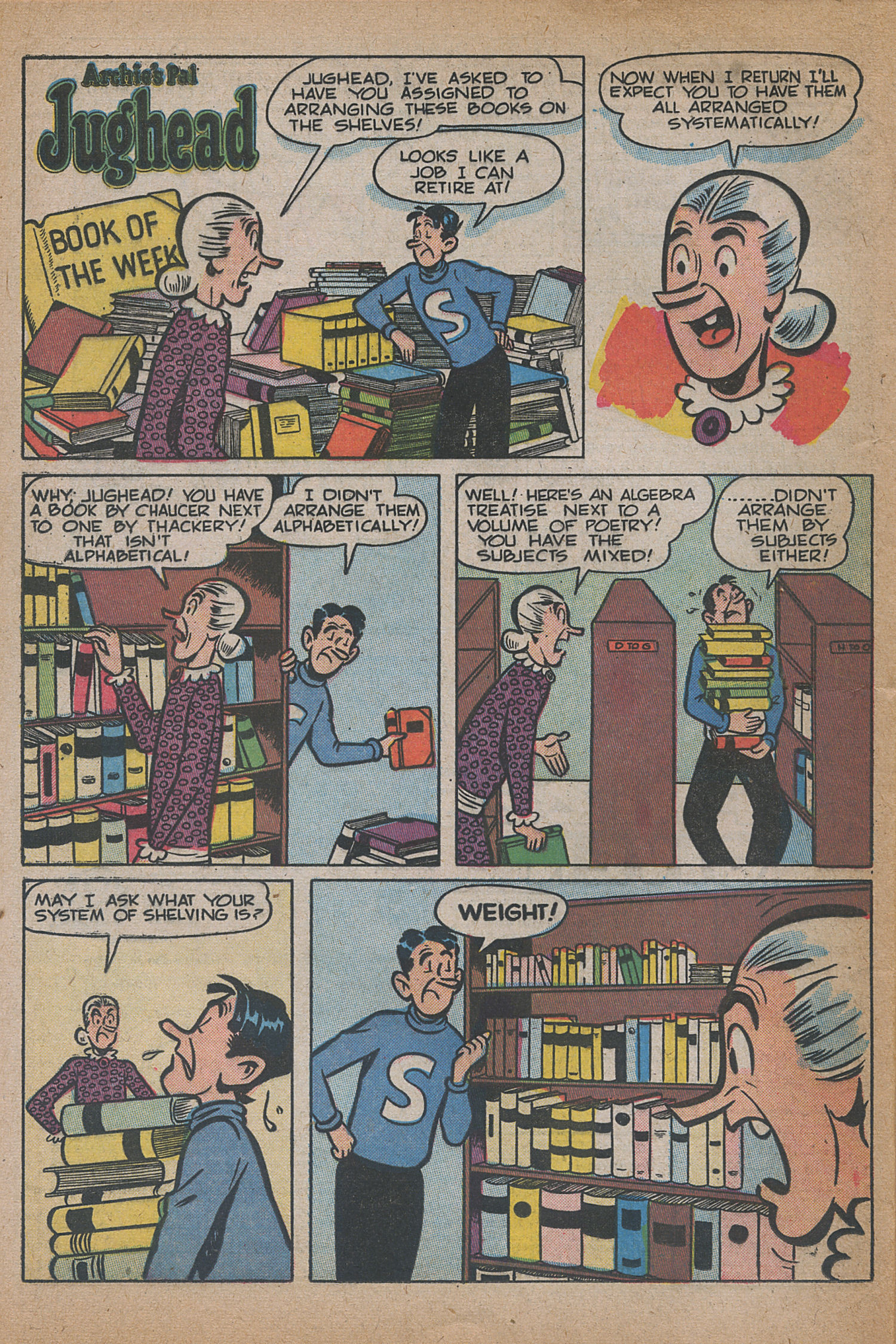 Read online Archie's Pal Jughead comic -  Issue #26 - 24