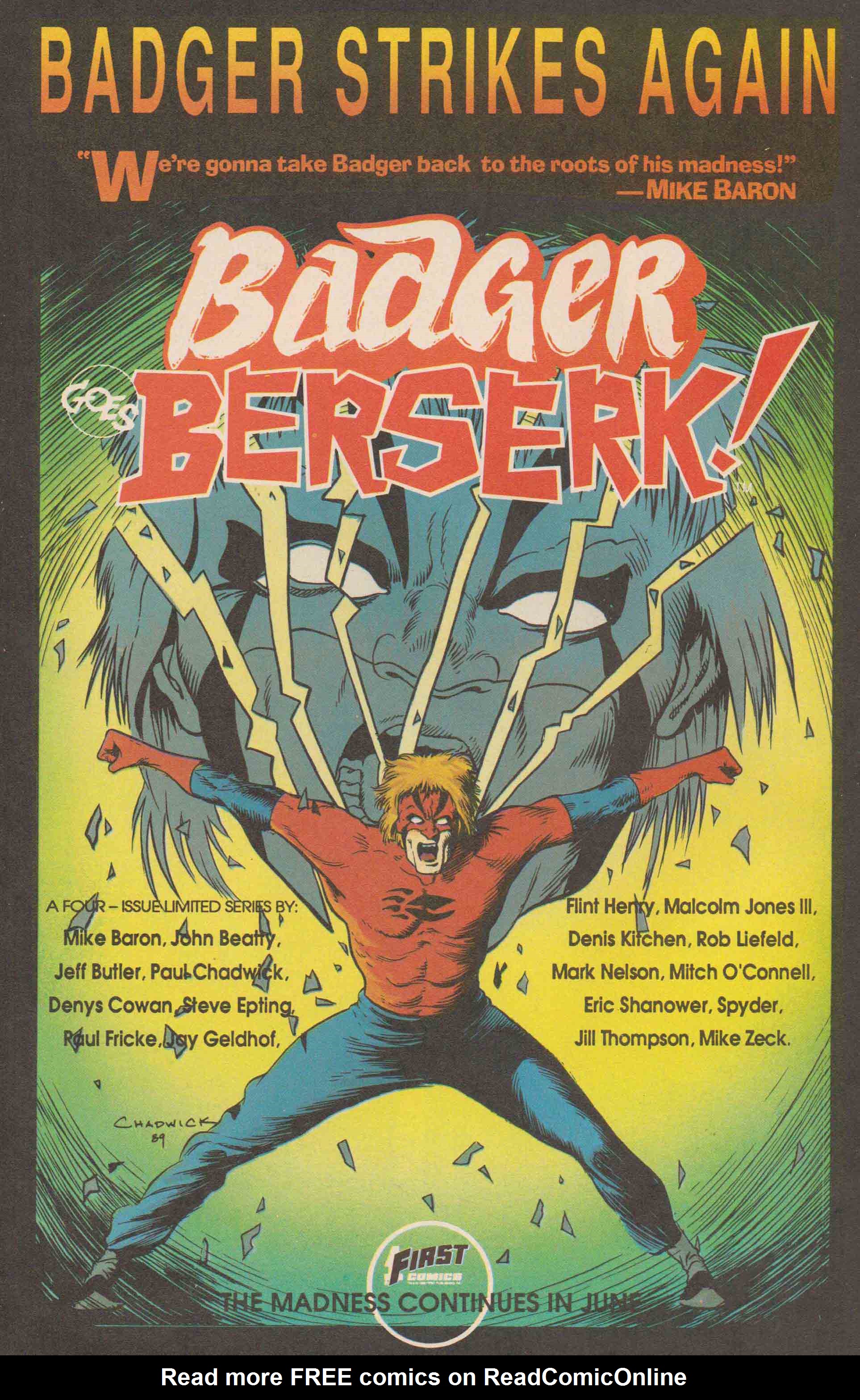 Read online The Badger comic -  Issue #51 - 22