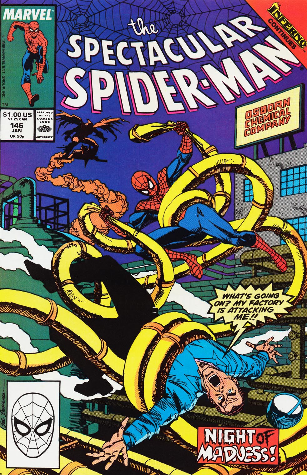 Read online The Spectacular Spider-Man (1976) comic -  Issue #146 - 1