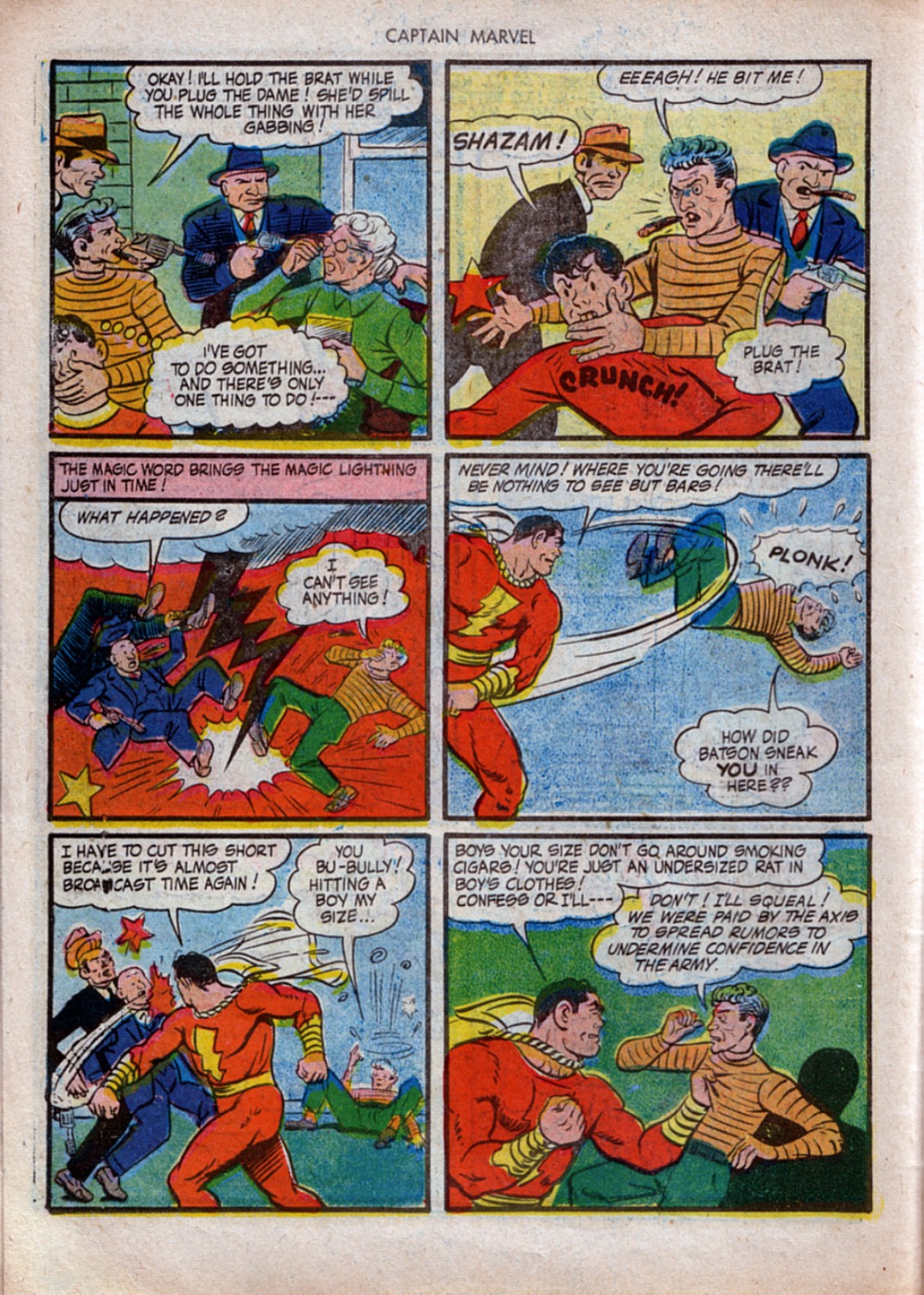 Read online Captain Marvel Adventures comic -  Issue #32 - 30