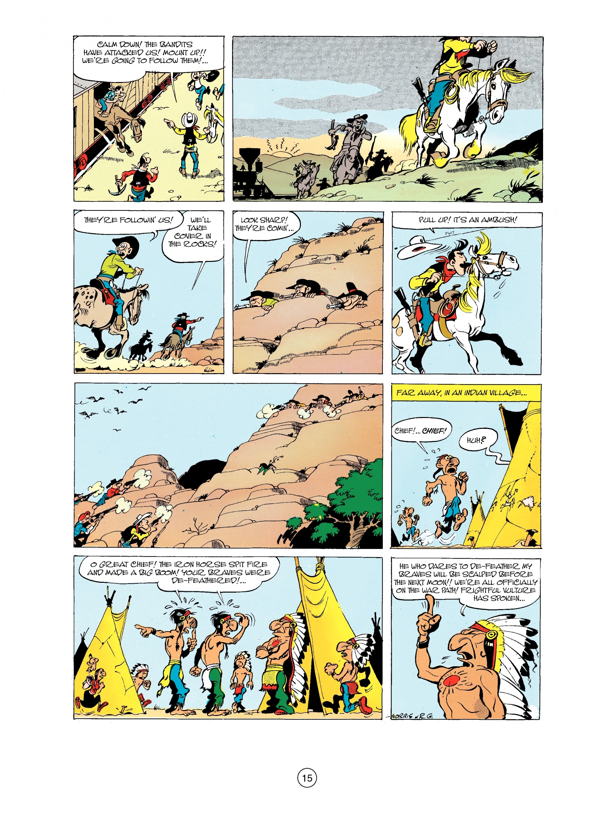 Read online A Lucky Luke Adventure comic -  Issue #32 - 15