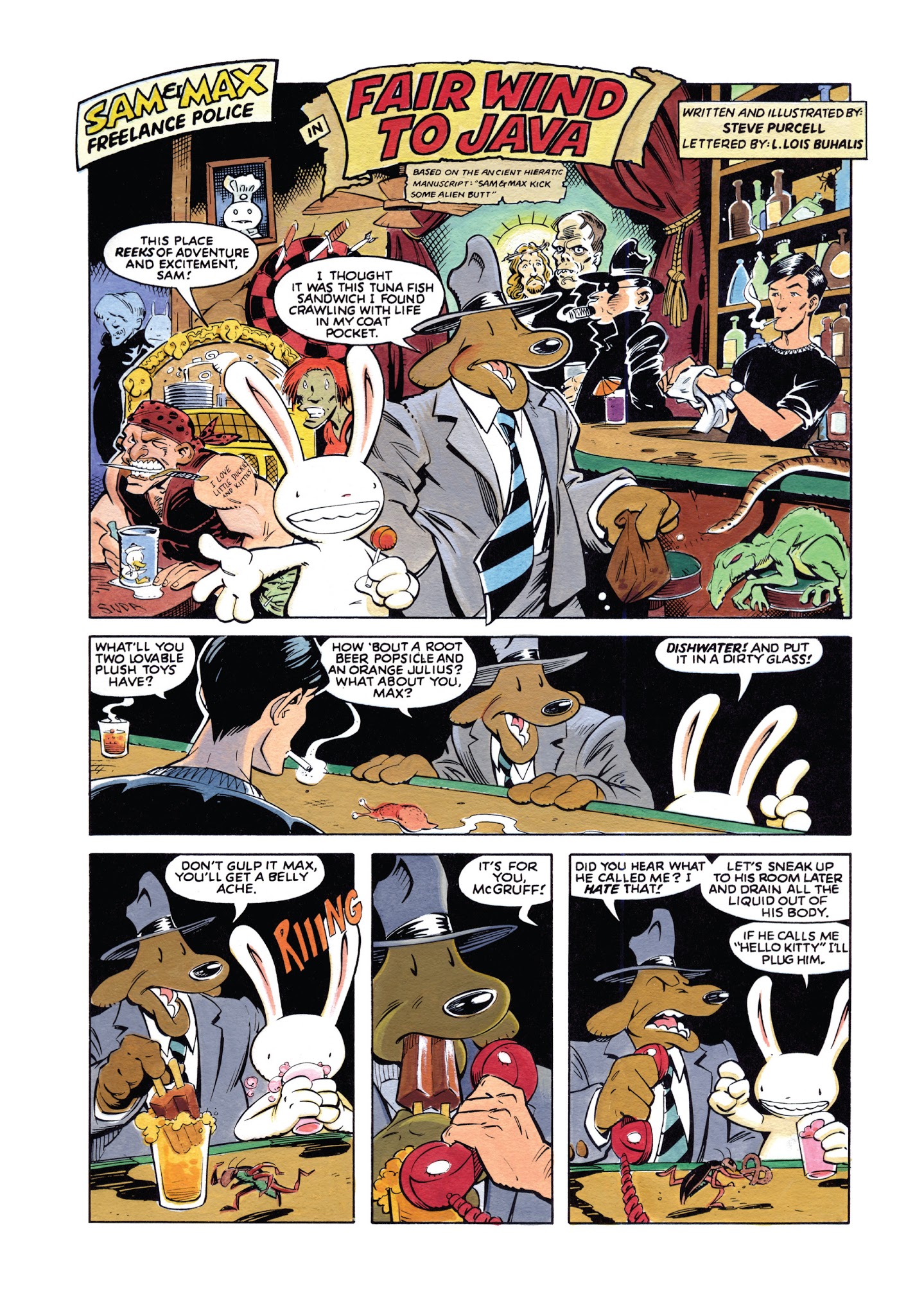 Read online Sam & Max Surfin' The Highway comic -  Issue # TPB - 149