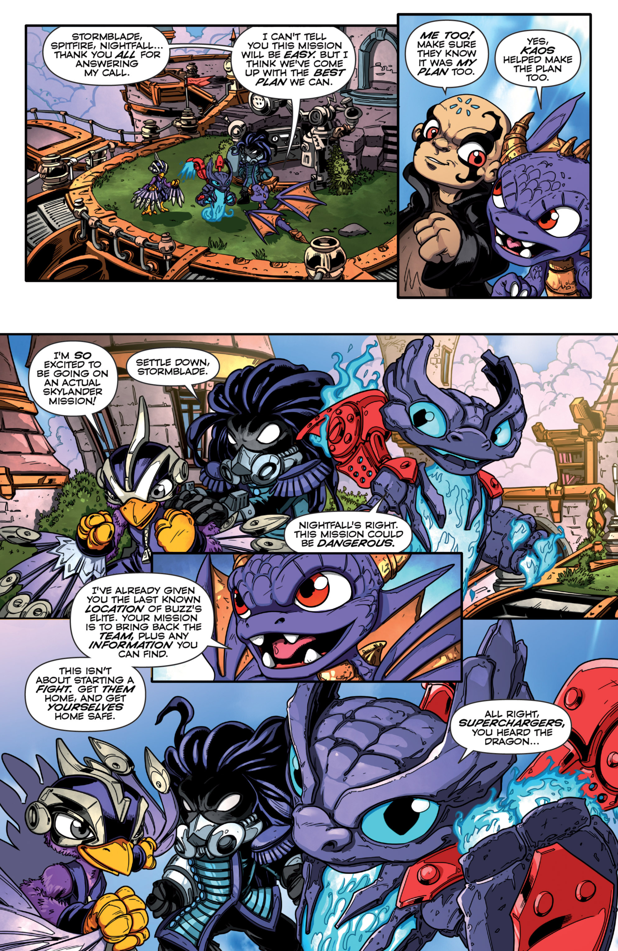 Read online Skylanders Superchargers comic -  Issue #1 - 9