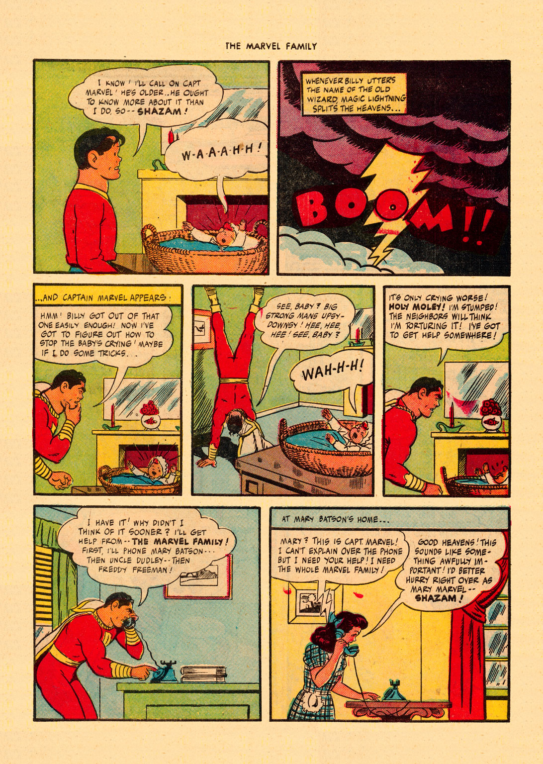 Read online The Marvel Family comic -  Issue #1 - 27