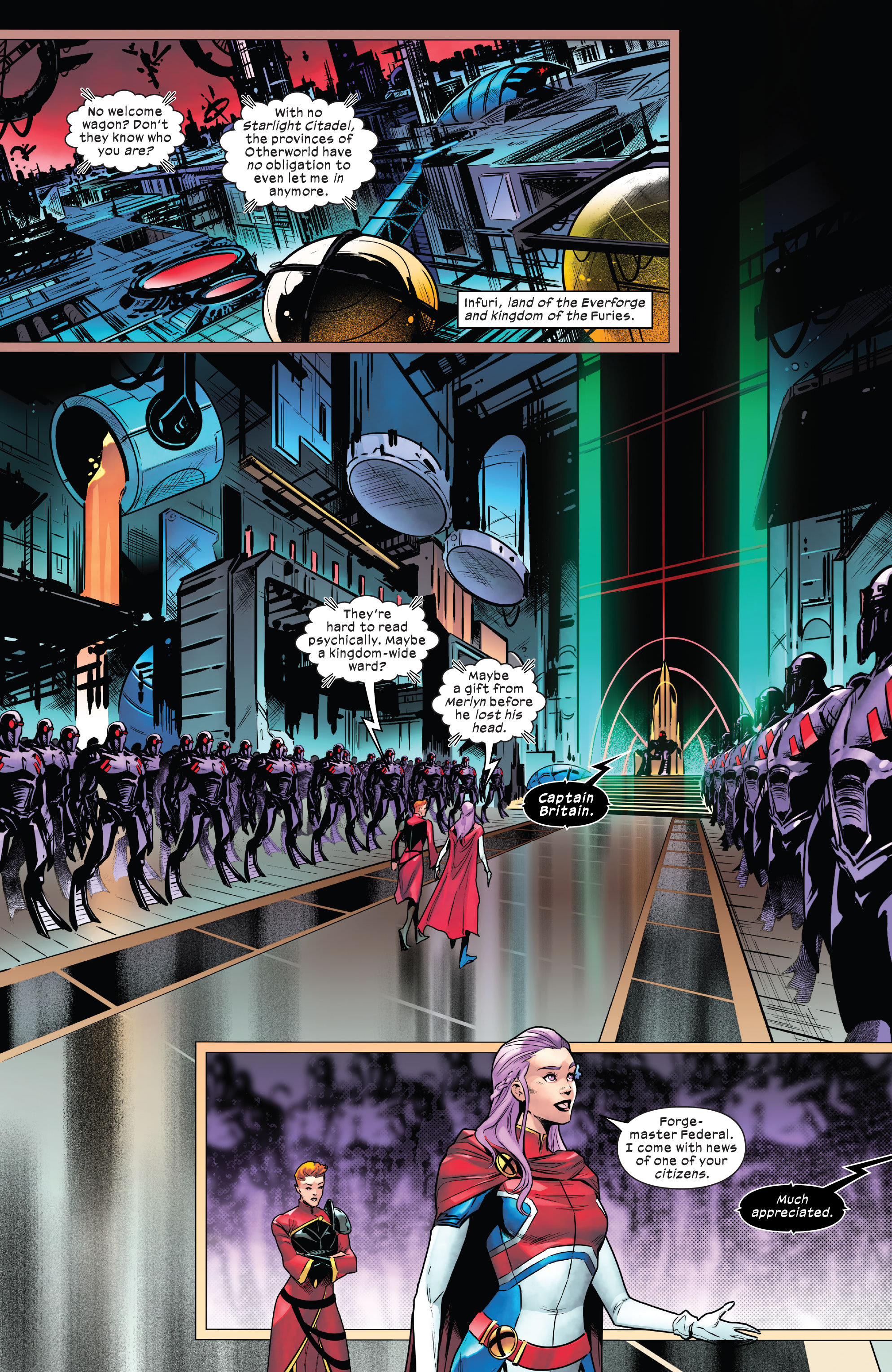 Read online Betsy Braddock: Captain Britain comic -  Issue #1 - 19