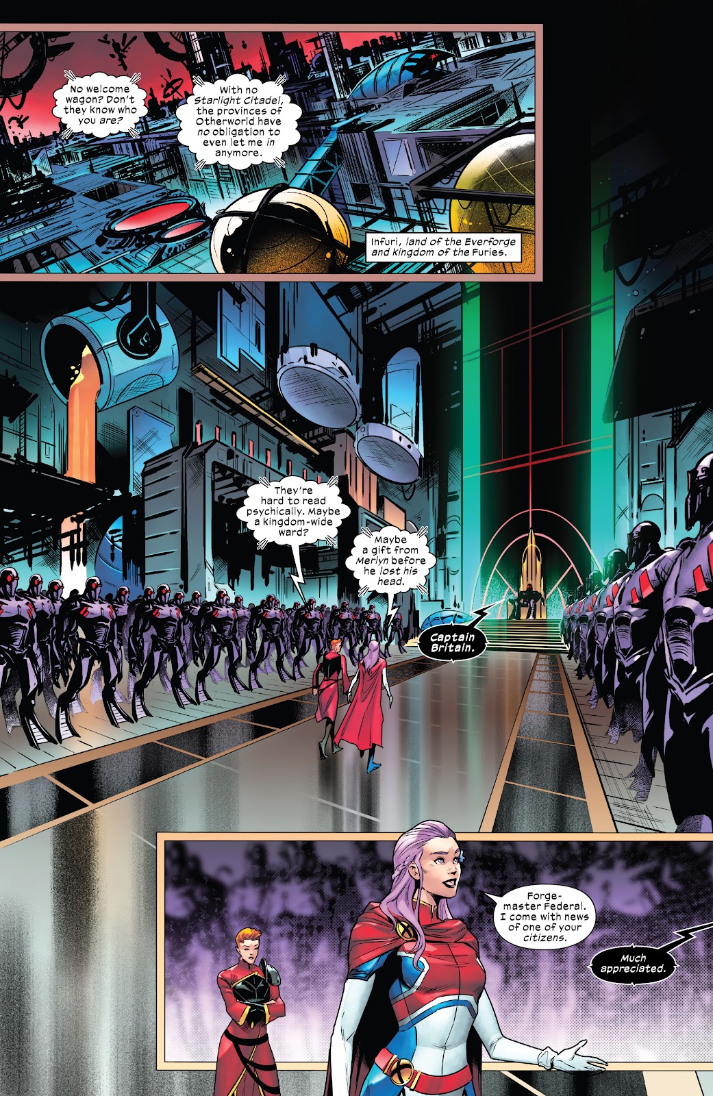 Betsy Braddock: Captain Britain issue 1 - Page 19