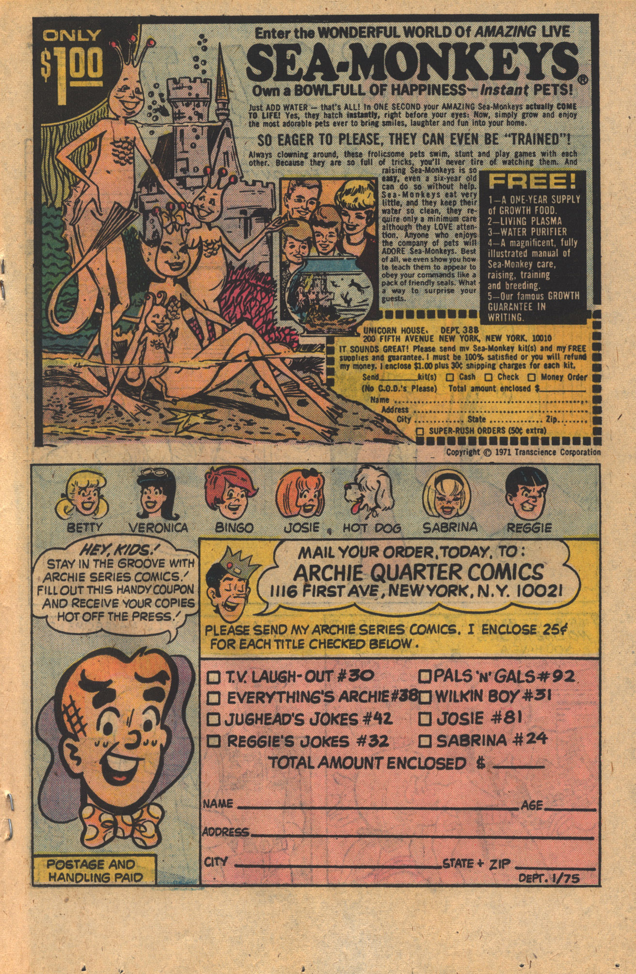 Read online Betty and Me comic -  Issue #63 - 19
