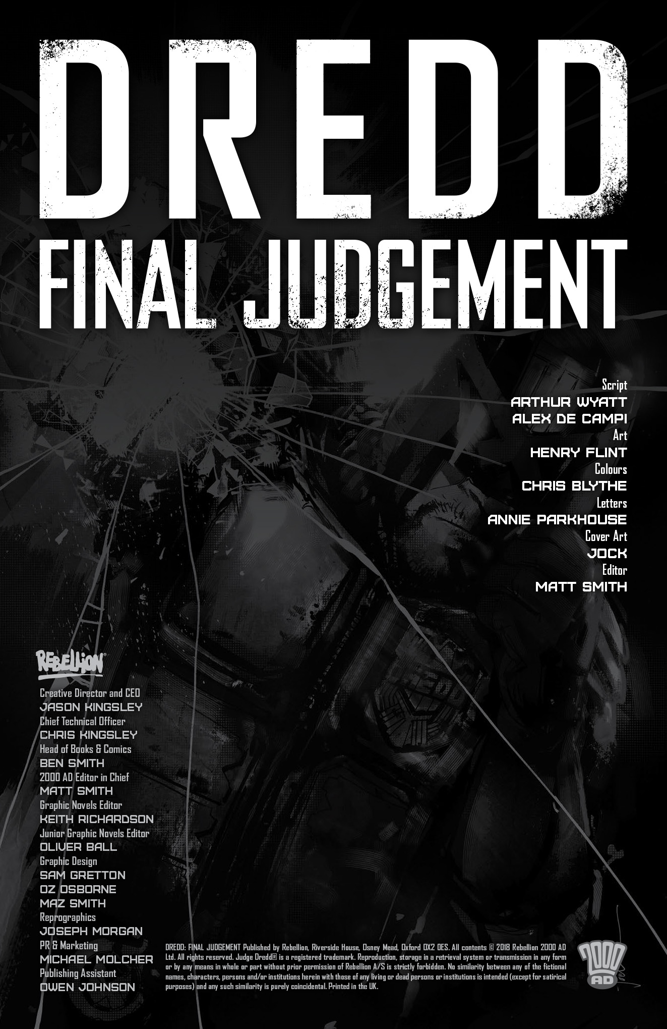 Read online Dredd: Final Judgement comic -  Issue #2 - 2