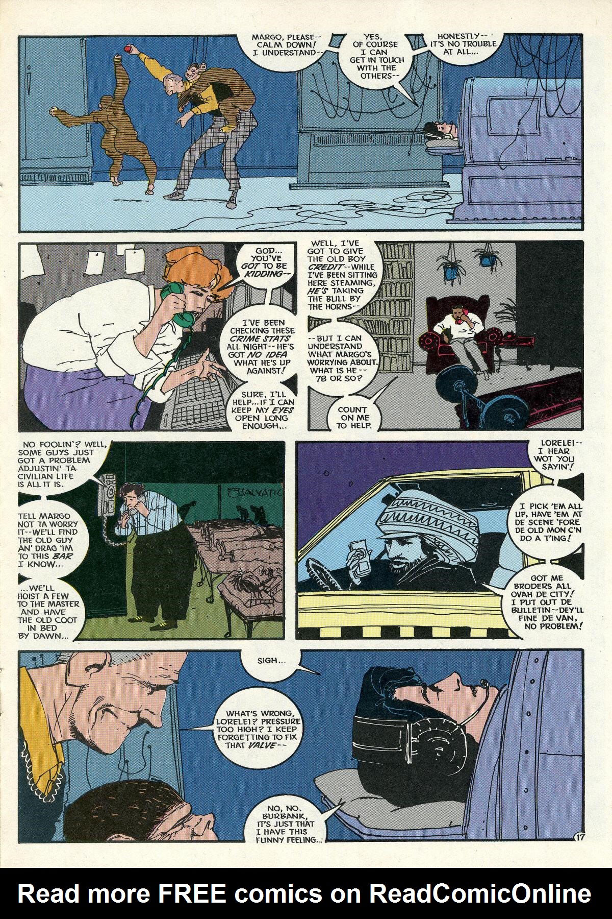 Read online The Shadow (1987) comic -  Issue #14 - 21