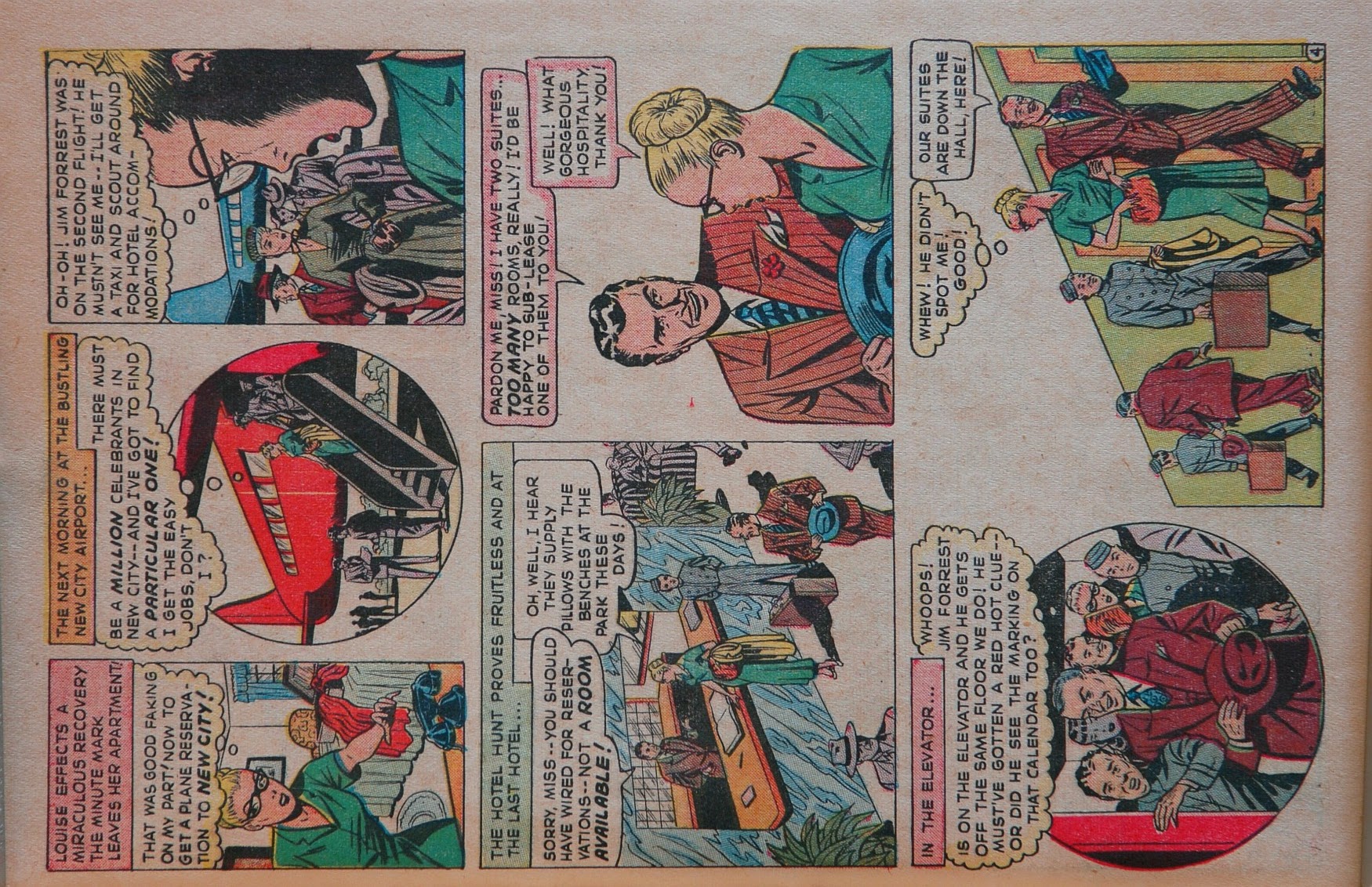 Read online Blonde Phantom Comics comic -  Issue #22 - 27