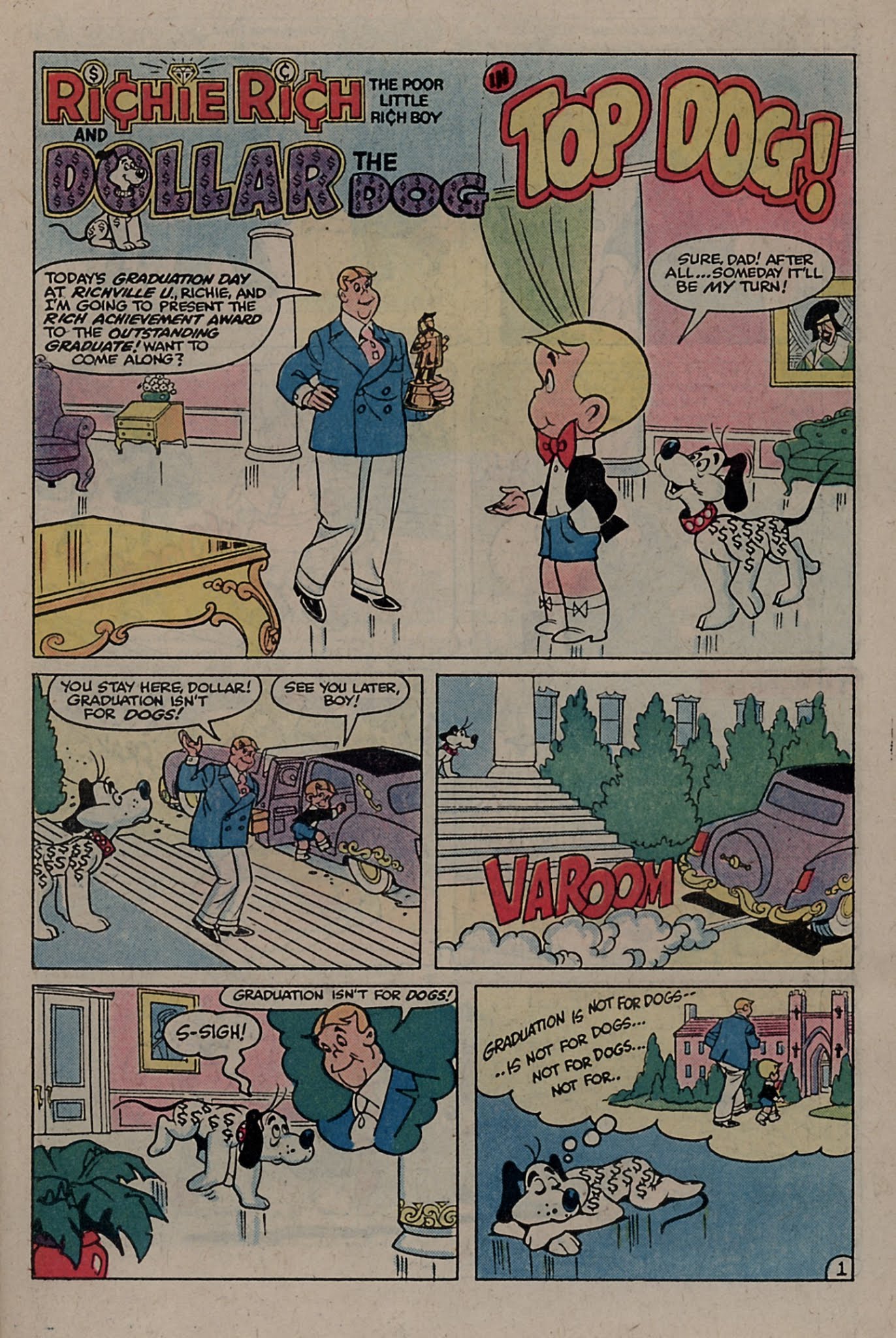 Read online Richie Rich & Dollar the Dog comic -  Issue #7 - 19
