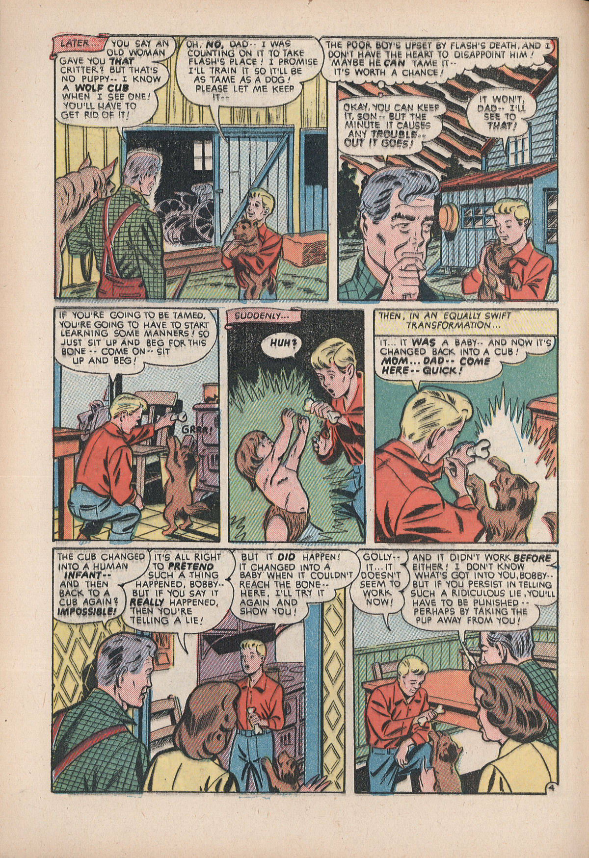 Read online Adventures Into The Unknown comic -  Issue #33 - 6