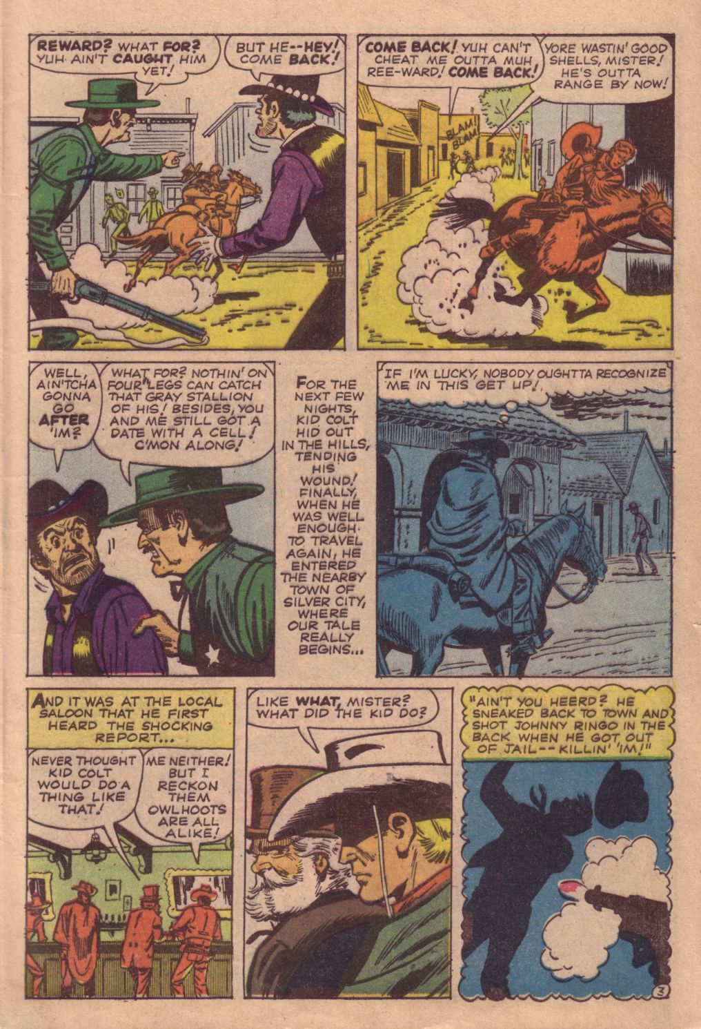 Read online Kid Colt Outlaw comic -  Issue #102 - 5