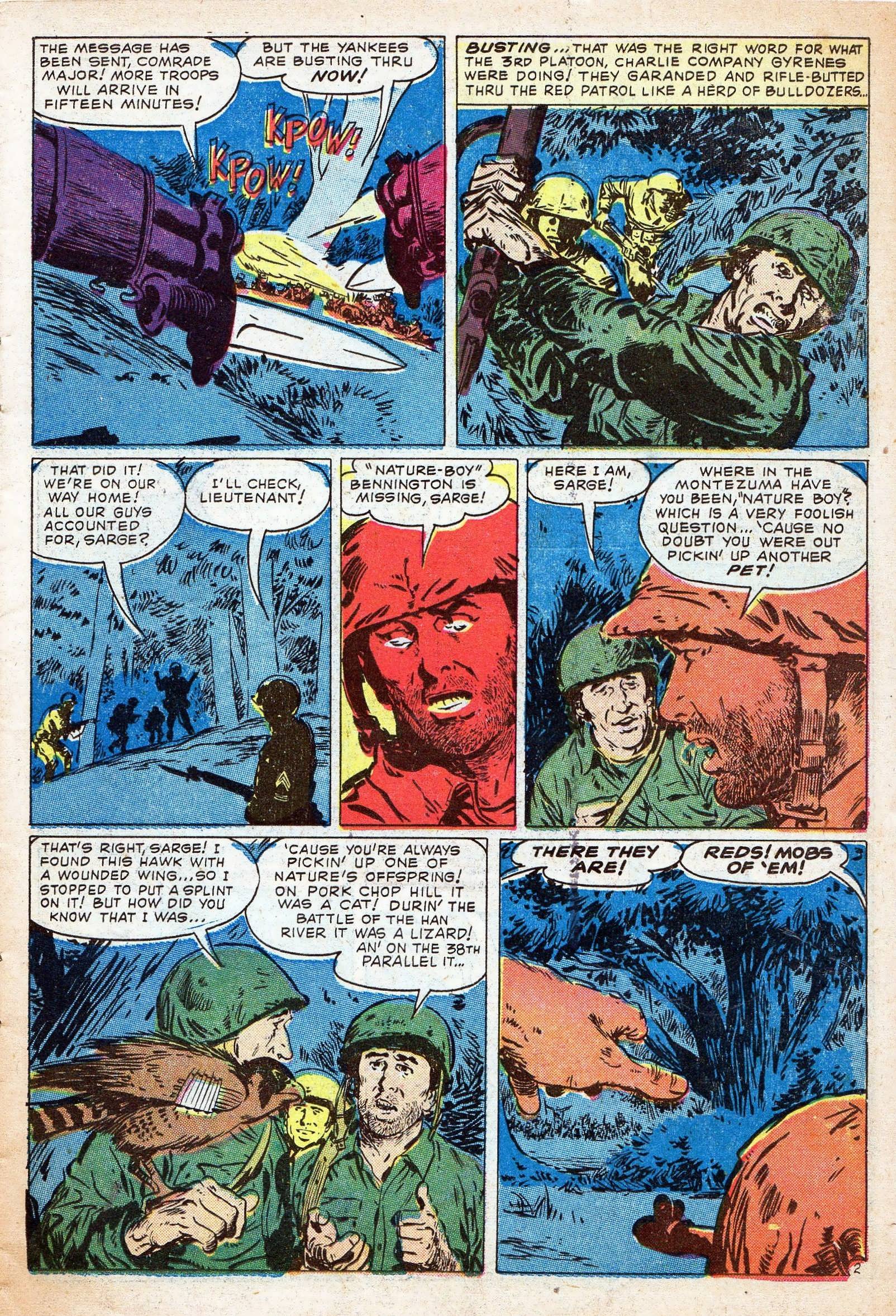 Read online Marines in Battle comic -  Issue #18 - 11