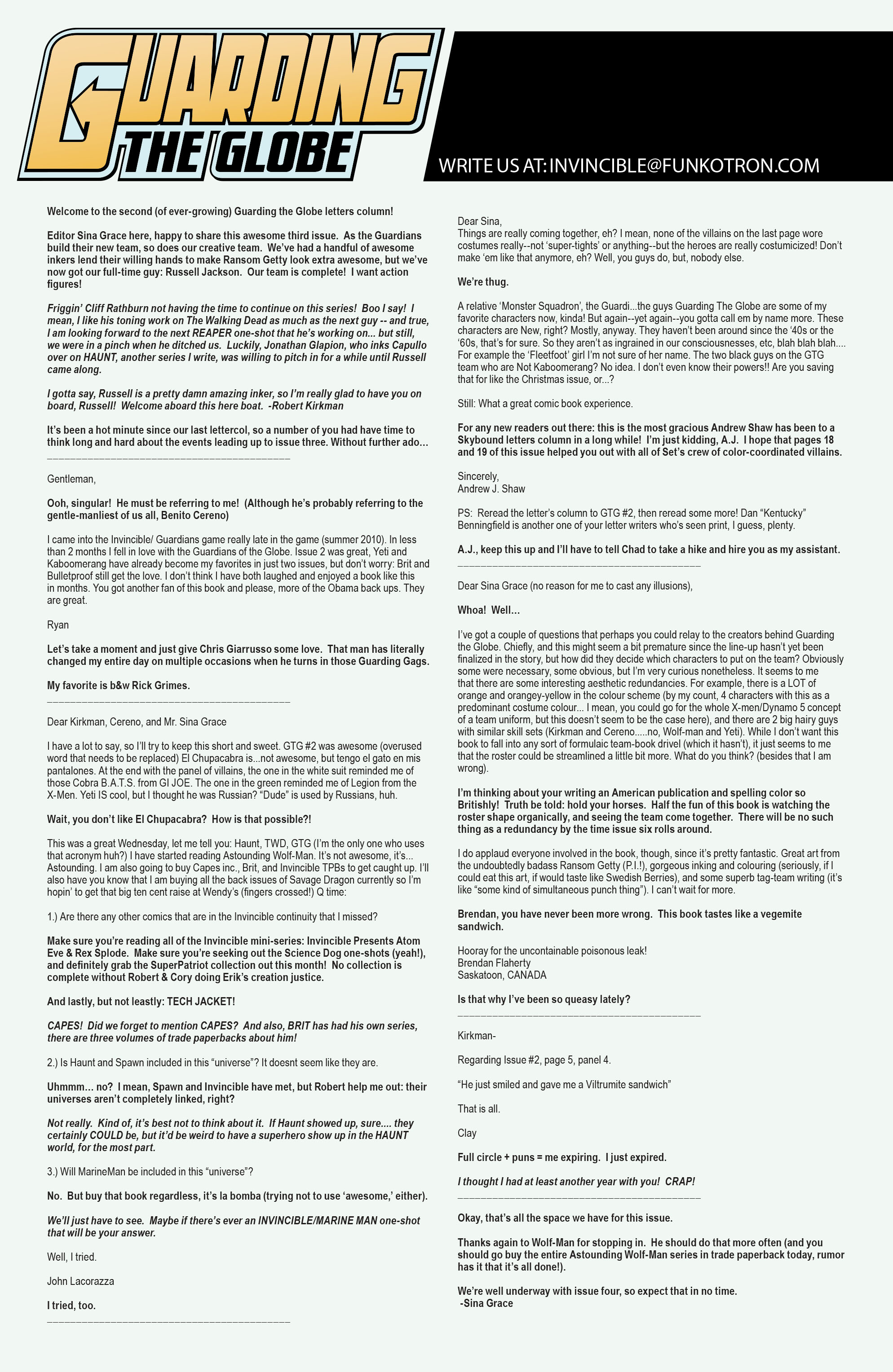 Read online Guarding the Globe (2010) comic -  Issue #3 - 23