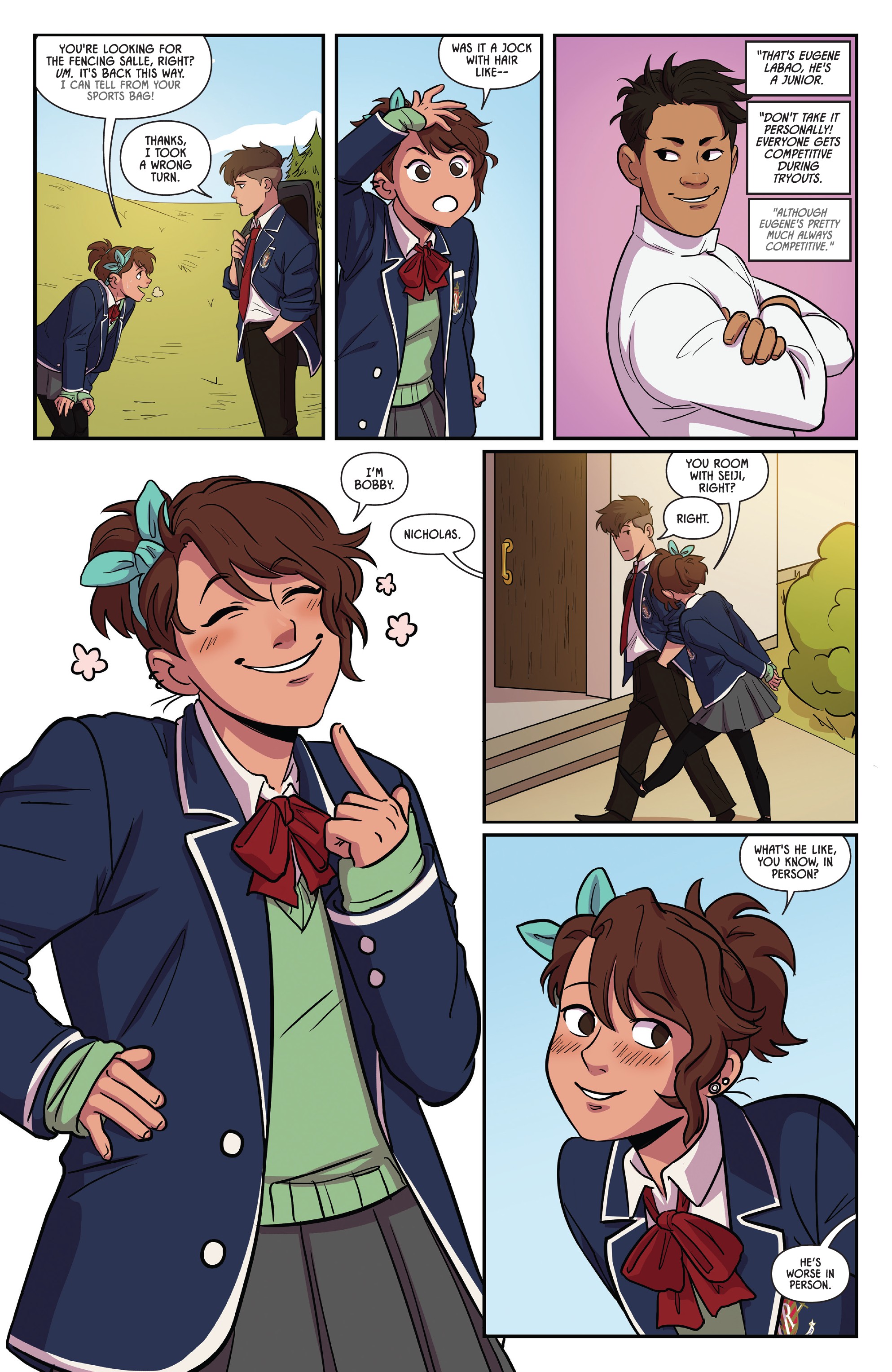 Read online Fence comic -  Issue # _TPB 1 - 39