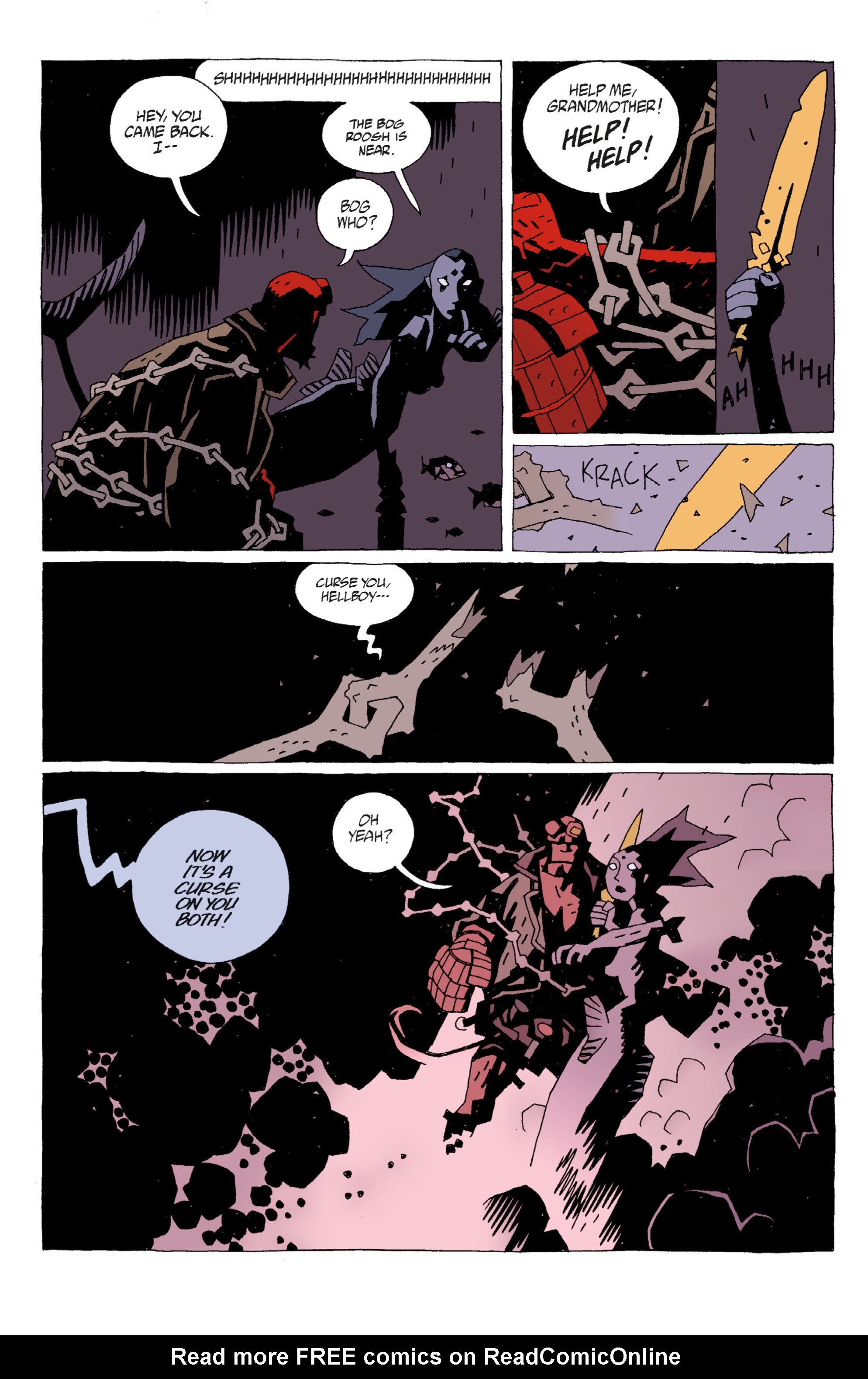 Read online Hellboy comic -  Issue #6 - 50