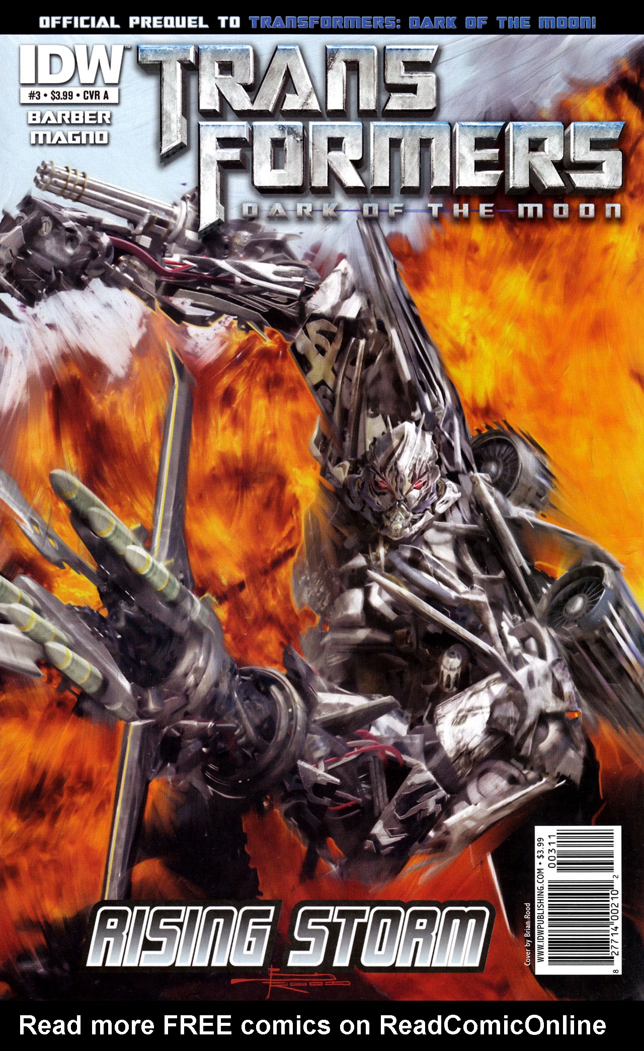 Read online Transformers: Dark of the Moon Rising Storm comic -  Issue #3 - 1