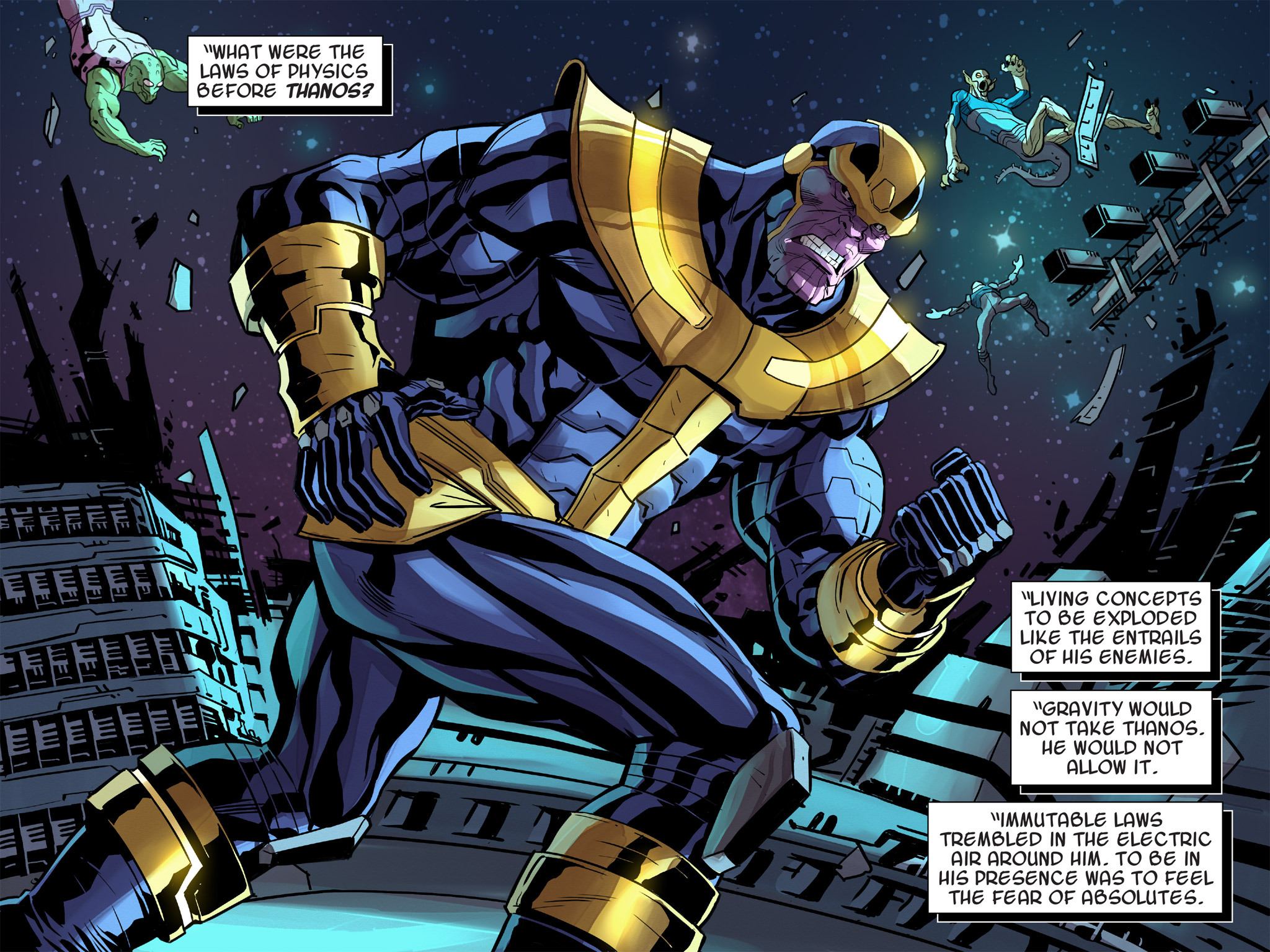 Read online Thanos: A God Up There Listening comic -  Issue # TPB - 150