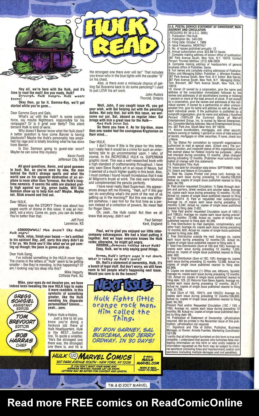 Read online Hulk (1999) comic -  Issue #8 - 44
