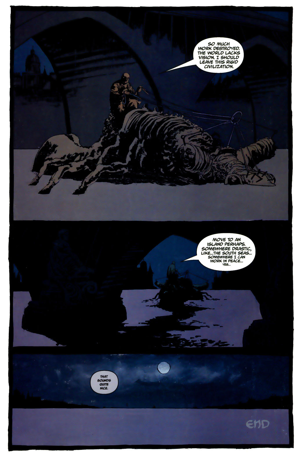 Read online Van Helsing: From Beneath the Rue Morgue comic -  Issue # Full - 24