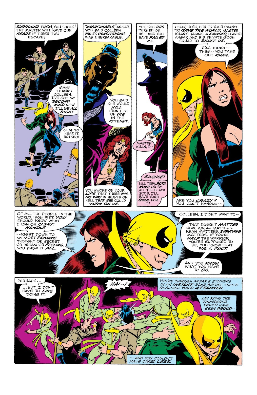 Marvel Masterworks: Iron Fist issue TPB 2 (Part 1) - Page 83