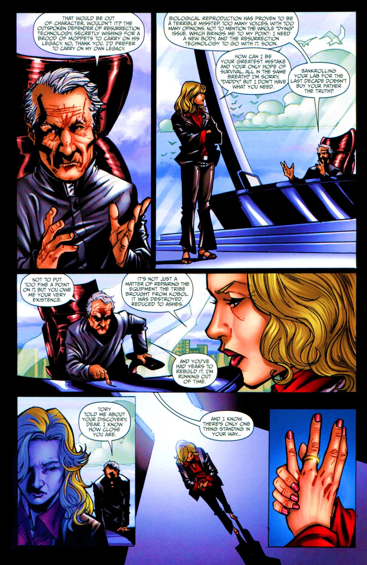 Read online Battlestar Galactica: The Final Five comic -  Issue #3 - 7