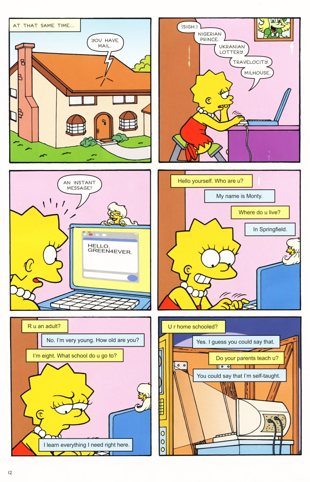 Read online Simpsons Comics comic -  Issue #159 - 11