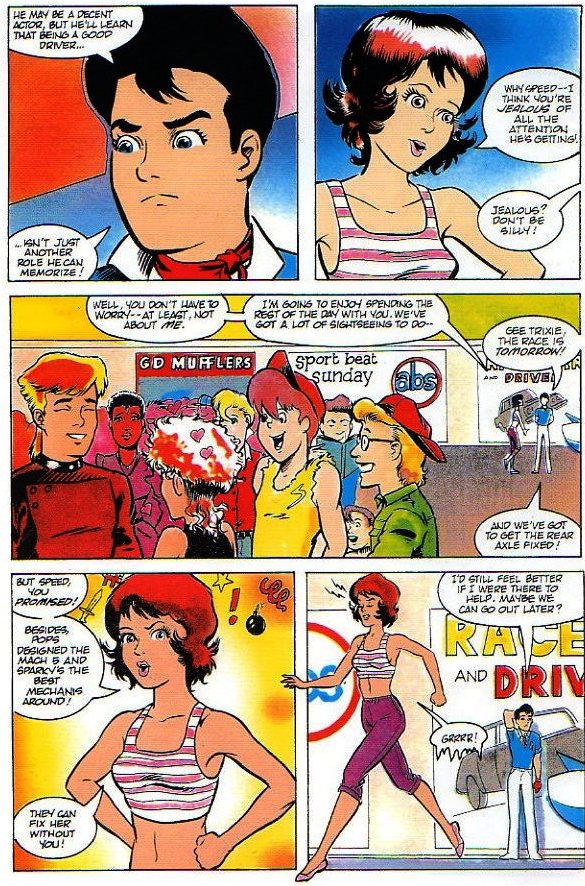 Read online Speed Racer (1987) comic -  Issue #6 - 4