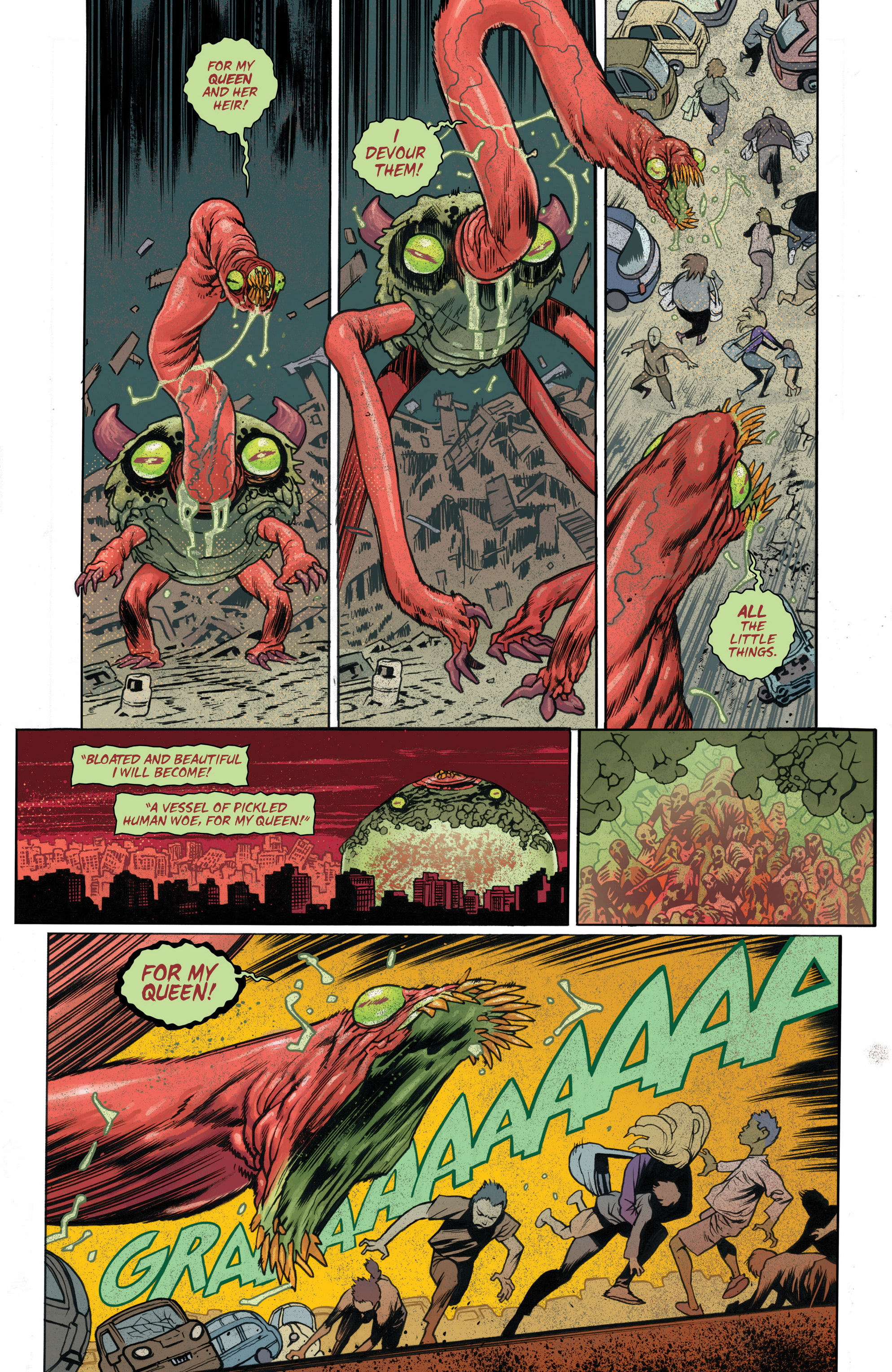Read online Ultramega by James Harren comic -  Issue #1 - 11