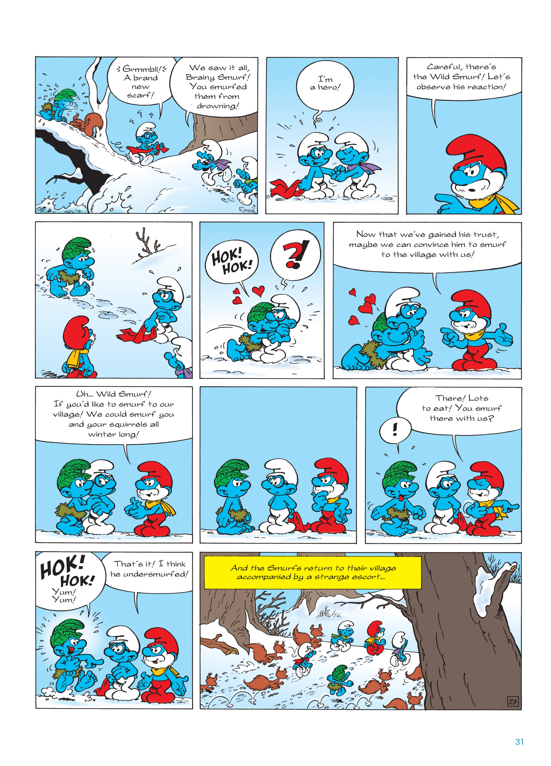 Read online The Smurfs comic -  Issue #21 - 31