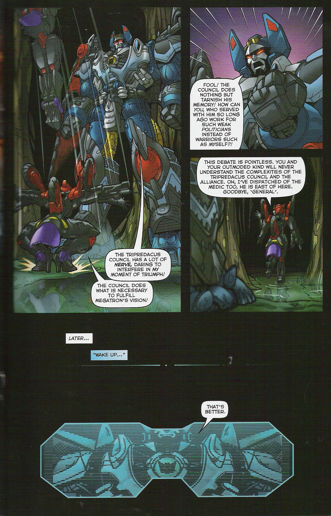 Read online Transformers: Timelines comic -  Issue #0 Descent Into Evil - 15