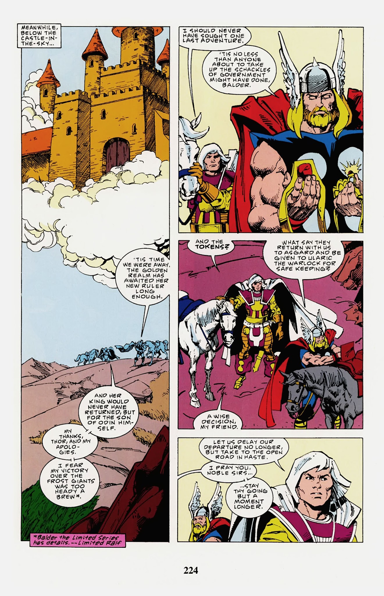 Read online Thor Visionaries: Walter Simonson comic -  Issue # TPB 3 - 226