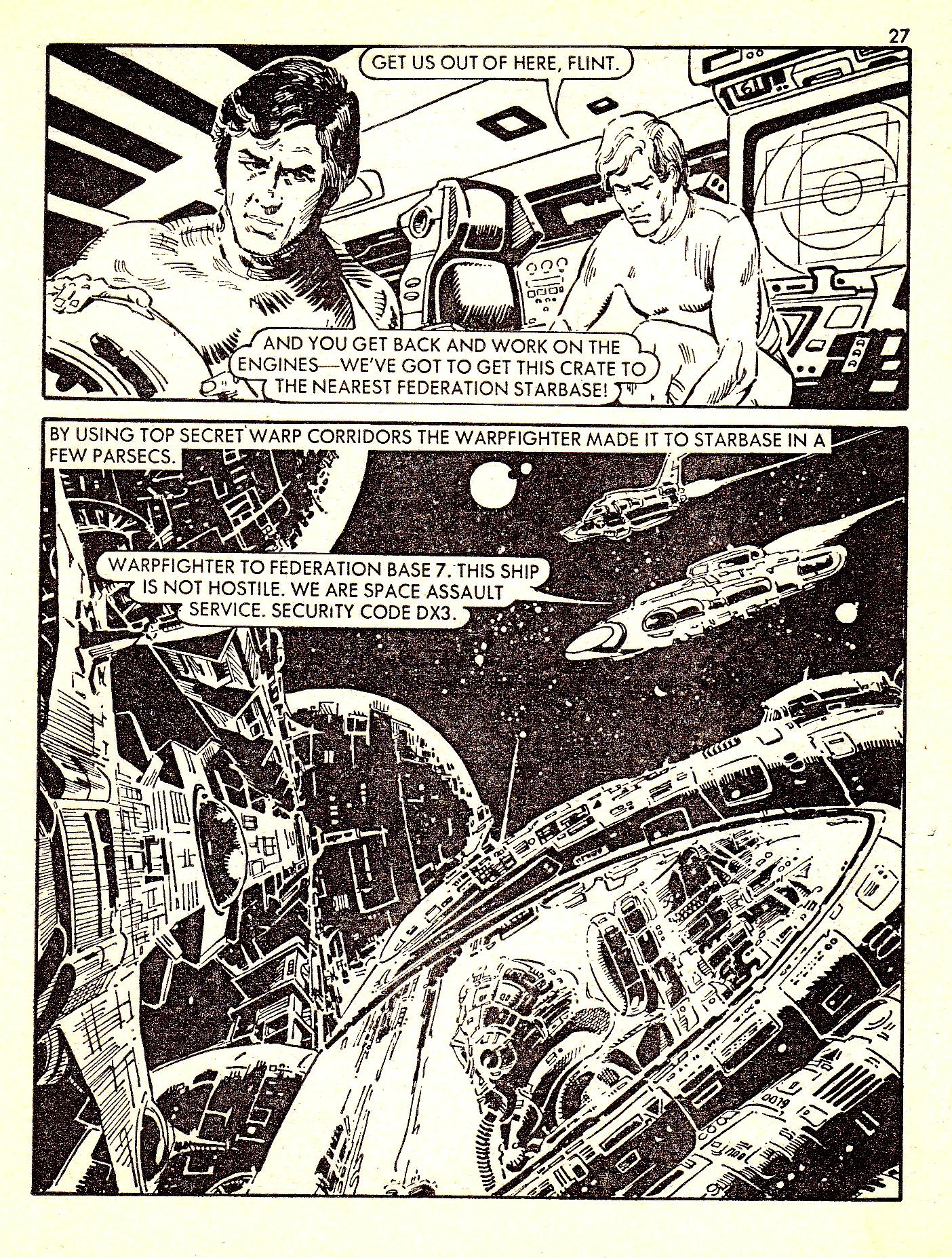 Read online Starblazer comic -  Issue #140 - 27