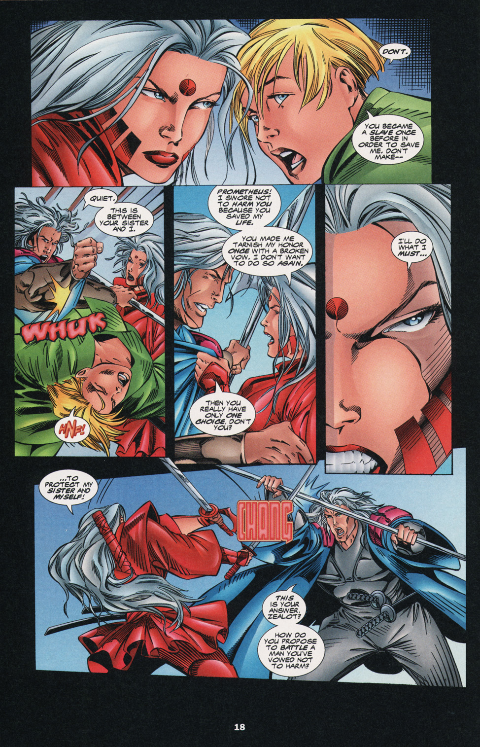 Read online Zealot comic -  Issue #2 - 18