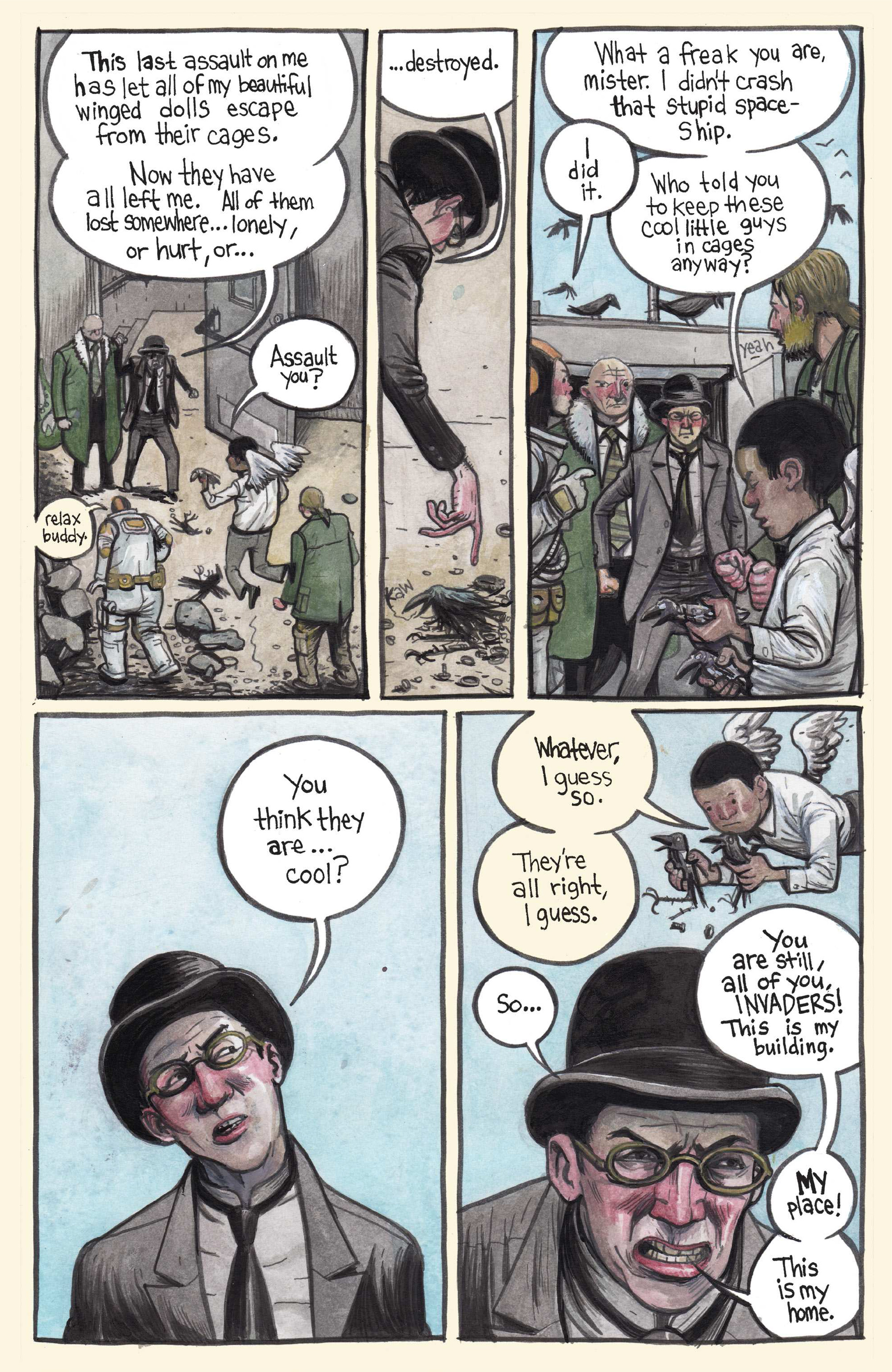 Read online Pop Gun War: Chain Letter comic -  Issue # TPB (Part 1) - 51