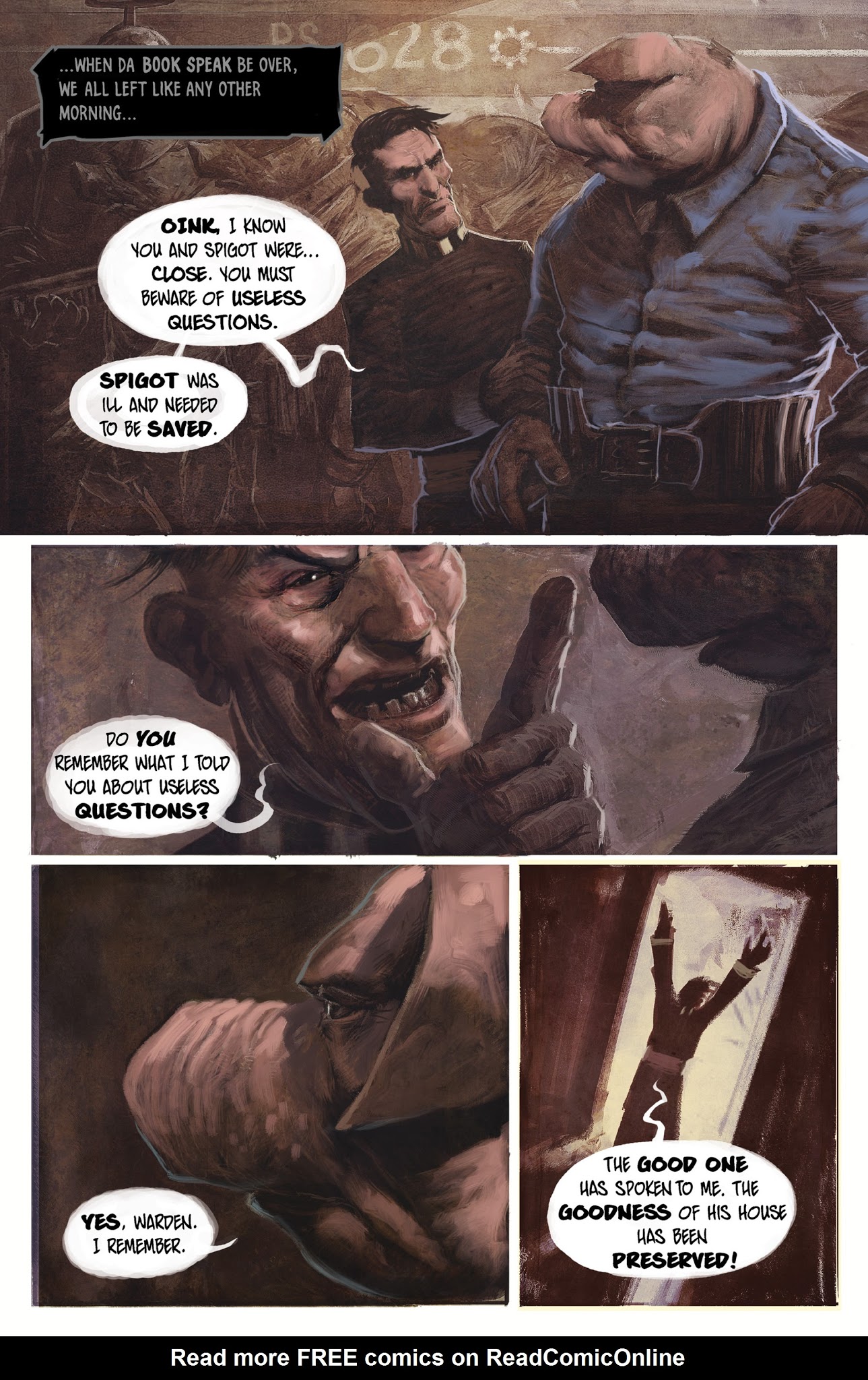 Read online Oink: Heaven's Butcher comic -  Issue # TPB - 23