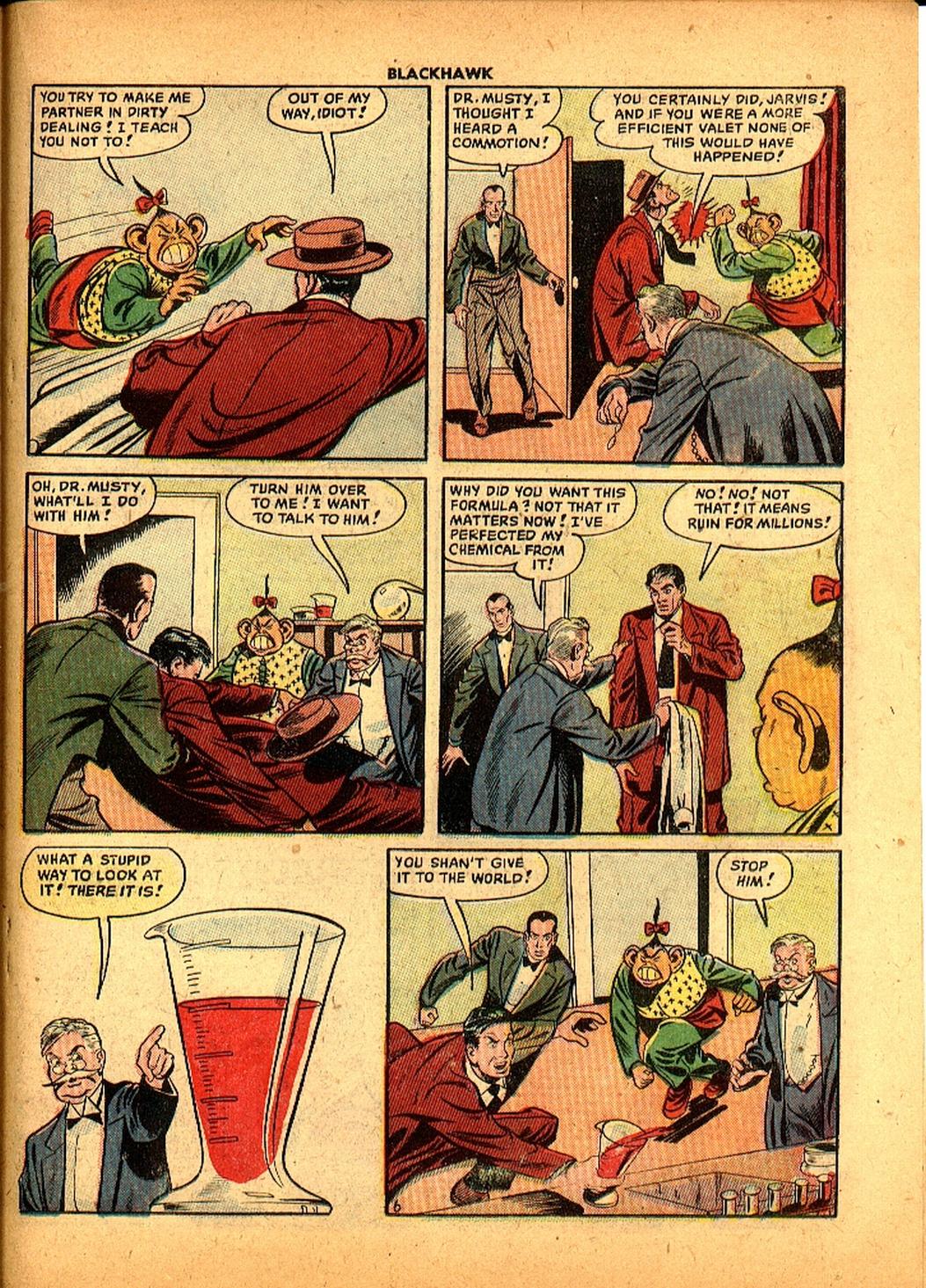 Read online Blackhawk (1957) comic -  Issue #28 - 19