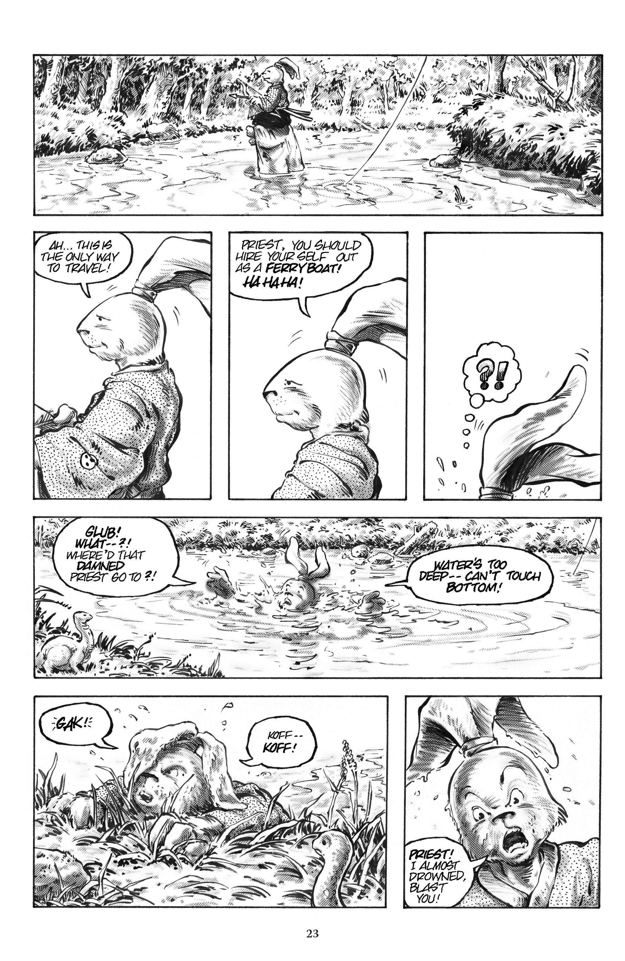 Read online Usagi Yojimbo/Teenage Mutant Ninja Turtles: The Complete Collection comic -  Issue # TPB (Part 1) - 20