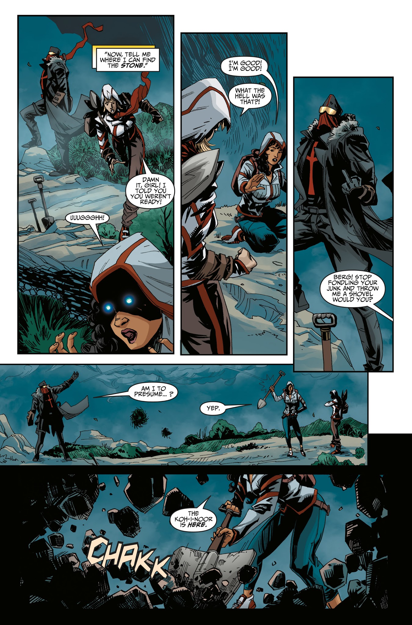 Read online Assassin's Creed: Uprising comic -  Issue #9 - 16