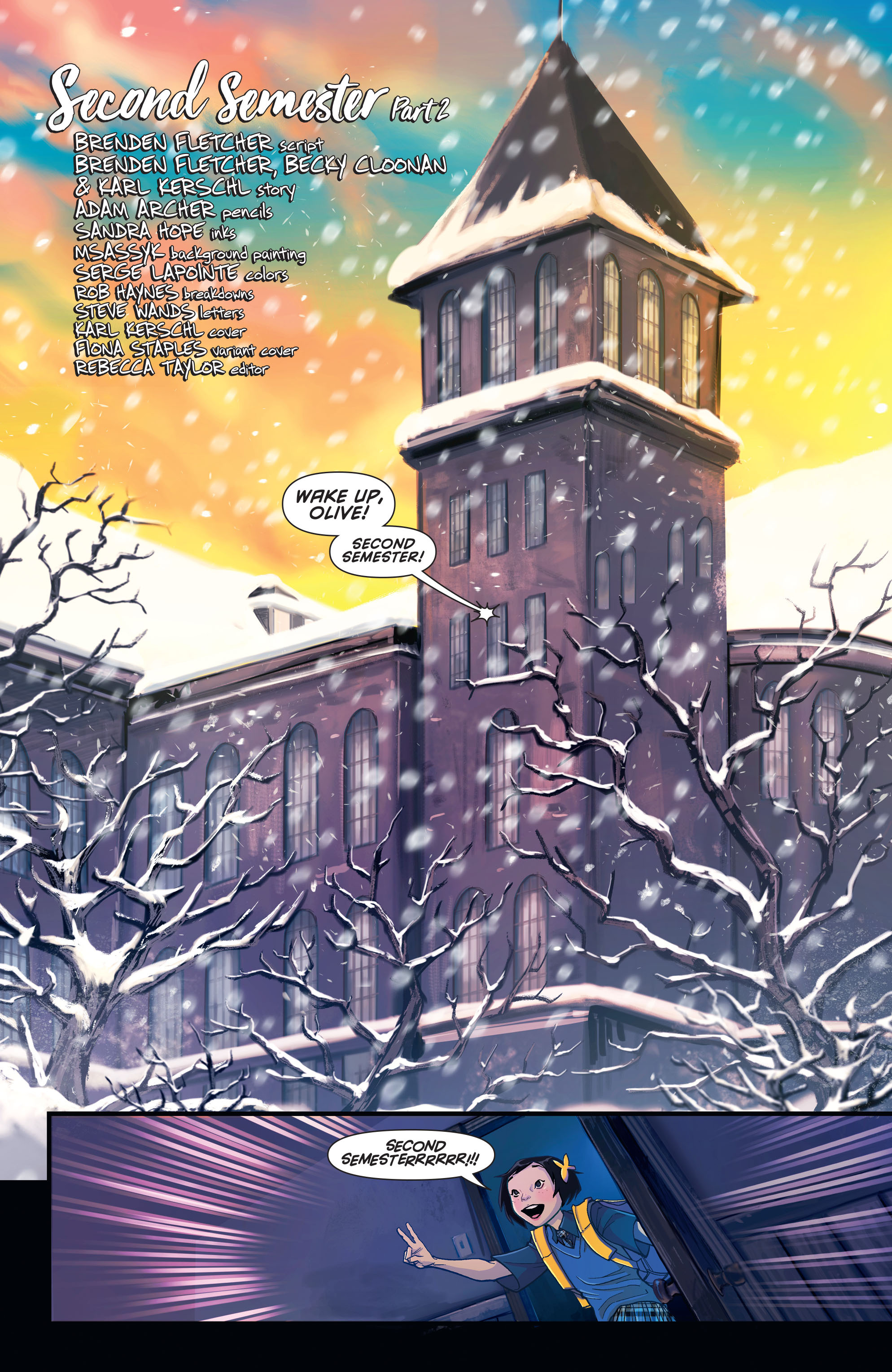 Read online Gotham Academy: Second Semester comic -  Issue #2 - 4
