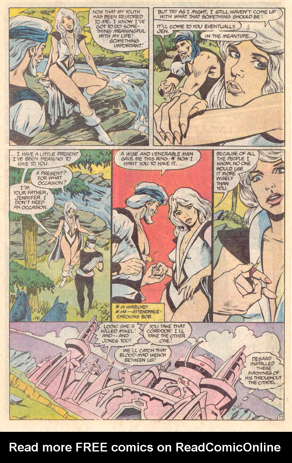 Read online Warlord (1976) comic -  Issue #117 - 17