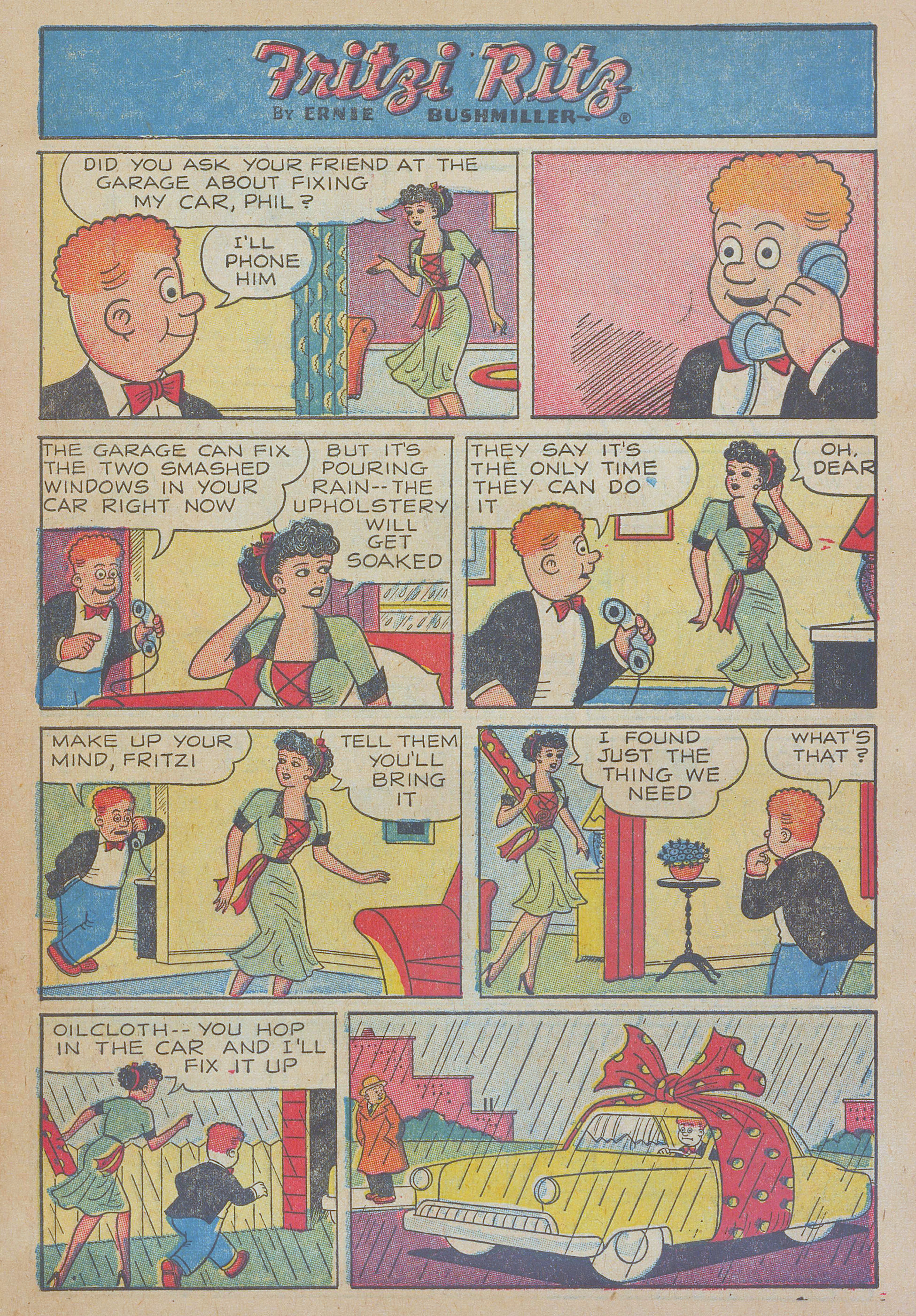 Read online Fritzi Ritz (1953) comic -  Issue #50 - 9