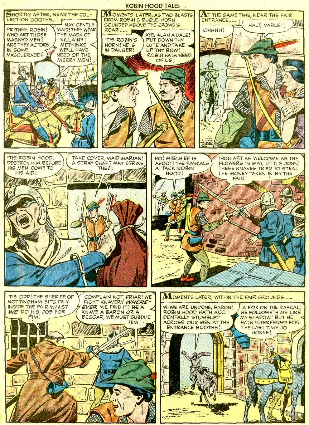 Read online Robin Hood Tales comic -  Issue #6 - 8