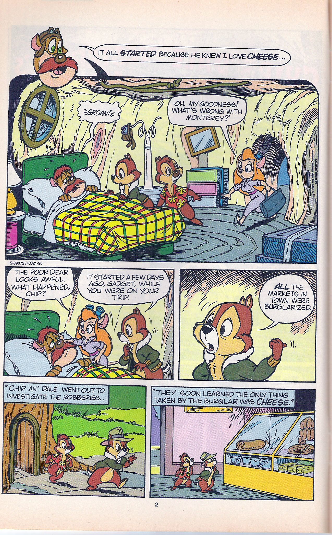 Read online Disney's Chip 'N Dale Rescue Rangers comic -  Issue #7 - 4