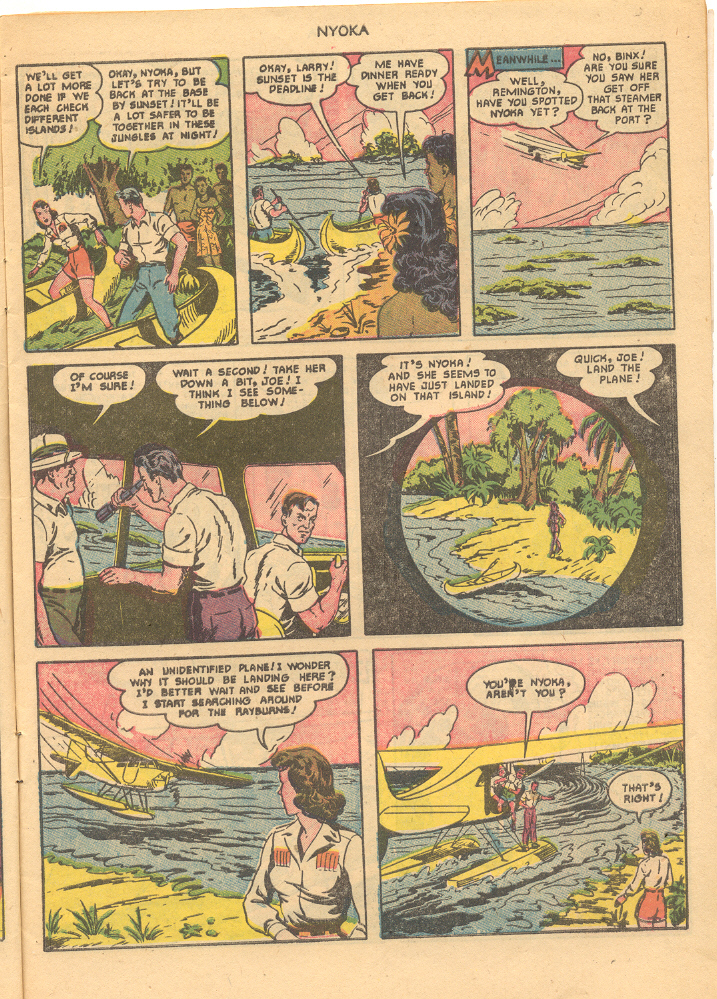 Read online Nyoka the Jungle Girl (1945) comic -  Issue #55 - 7