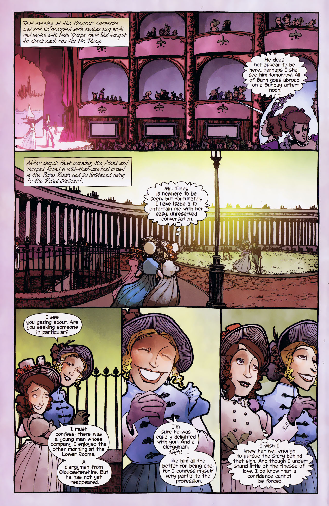 Read online Northanger Abbey comic -  Issue #1 - 10